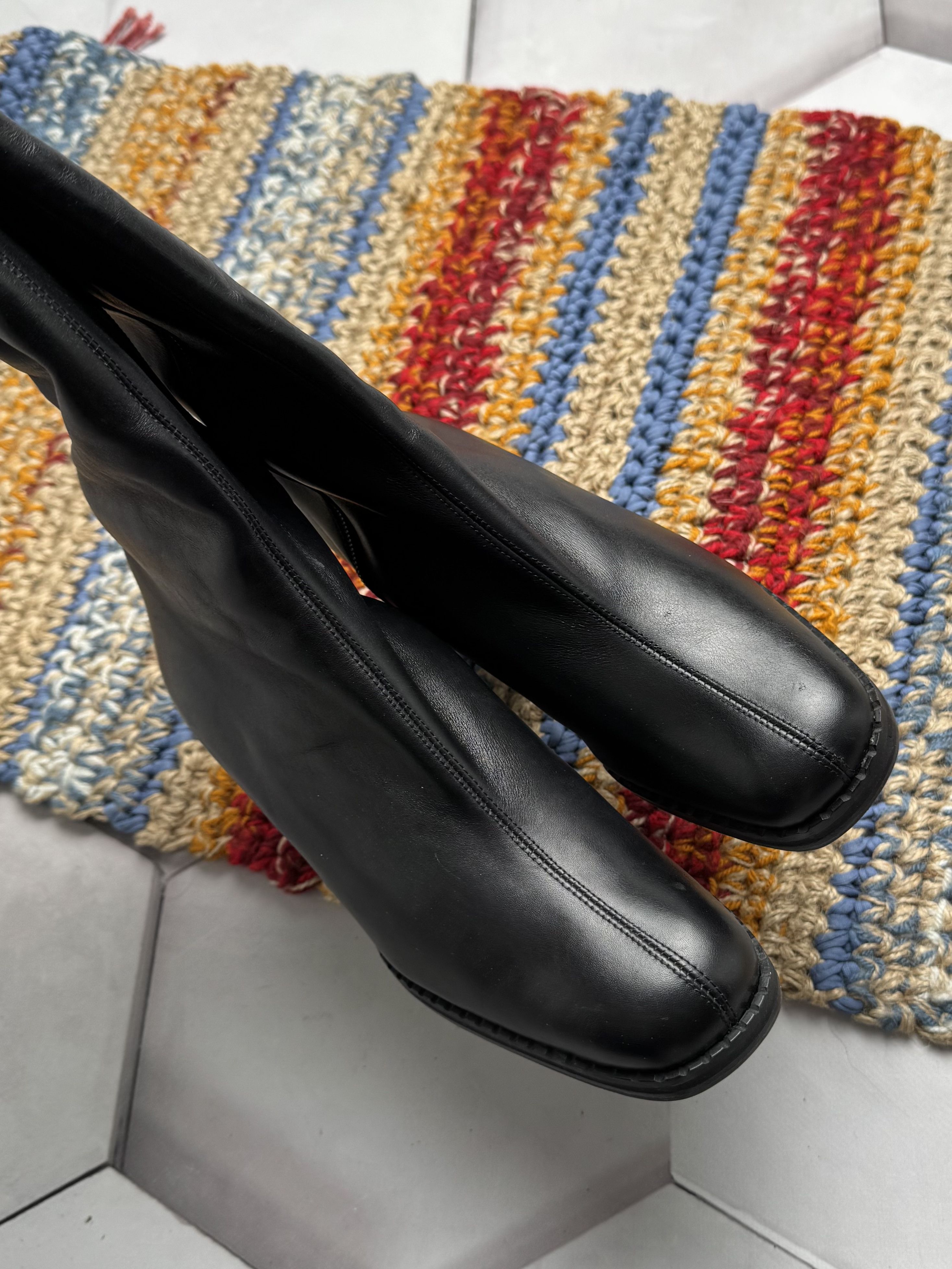 Vintage Vintage Leather Long Boots (E4) Size US 5 / IT 35 - 7 Thumbnail