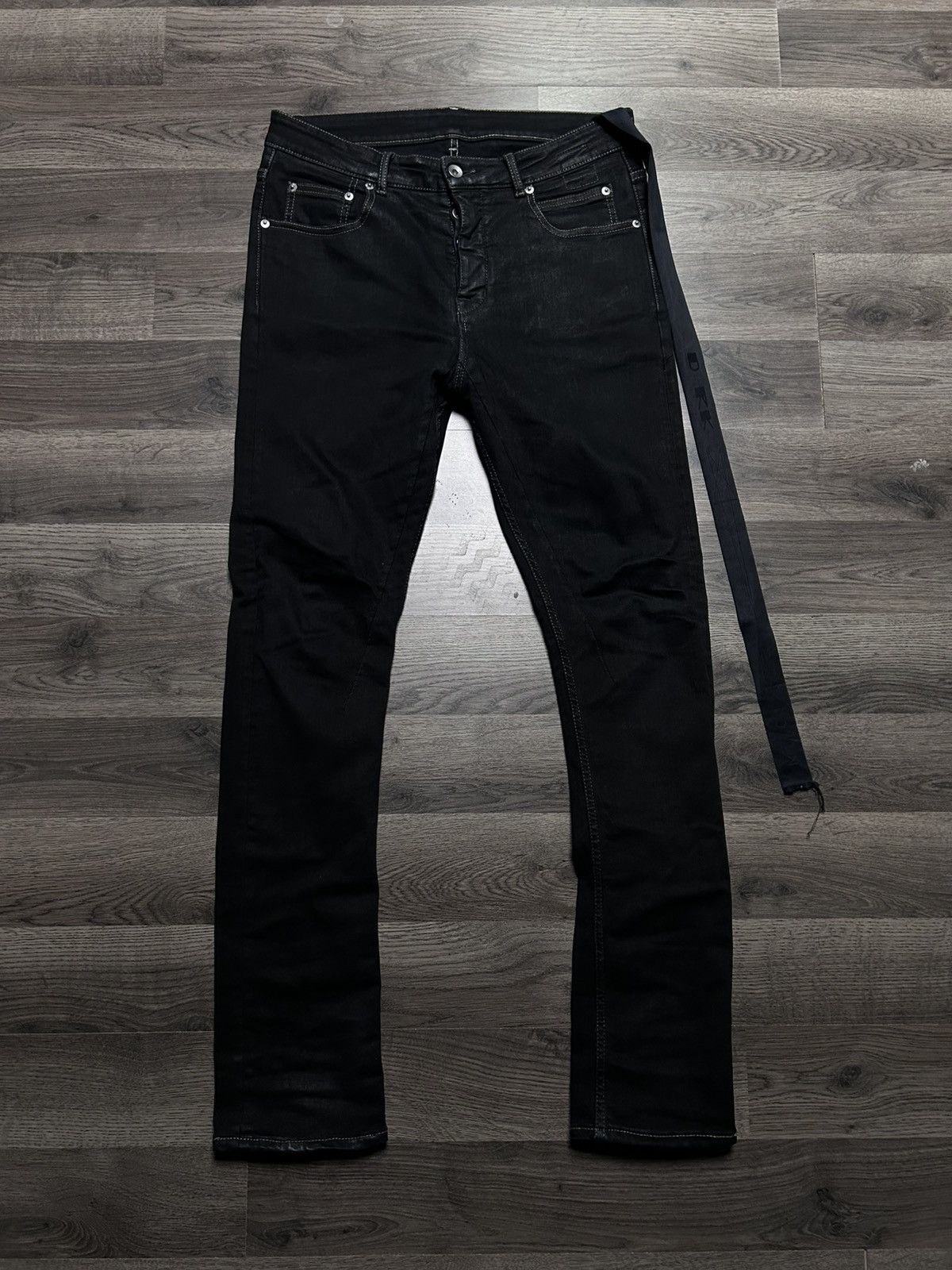 Rick Owens Drkshdw Rick Owens slight wax detroit denim Size US 32 / EU 48 - 1 Thumbnail