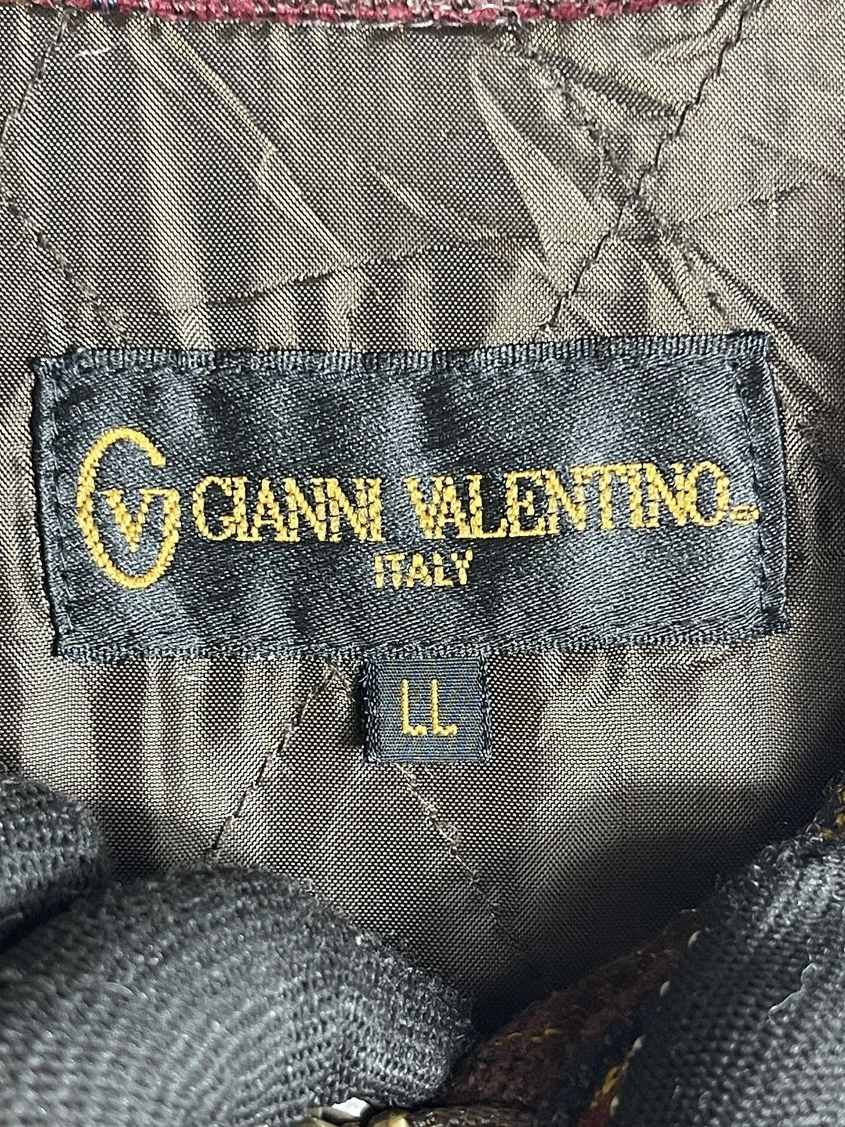 Gianni Valentino × Valentino × Vintage Vintage Gianni Valentino Zipper Jacket Size US XL / EU 56 / 4 - 8 Thumbnail