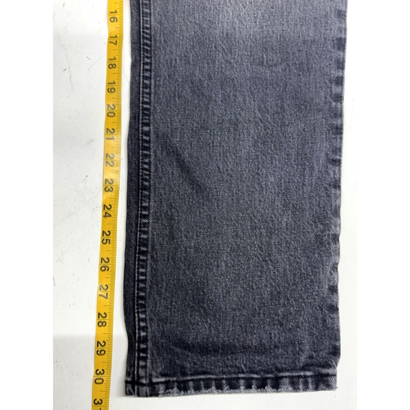 Abercrombie & Fitch Abercrombie & Fitch Jeans 90s Ultra High Rise Short Straight Women 32 Black Size 24" / US 00 / IT 34 - 5 Thumbnail
