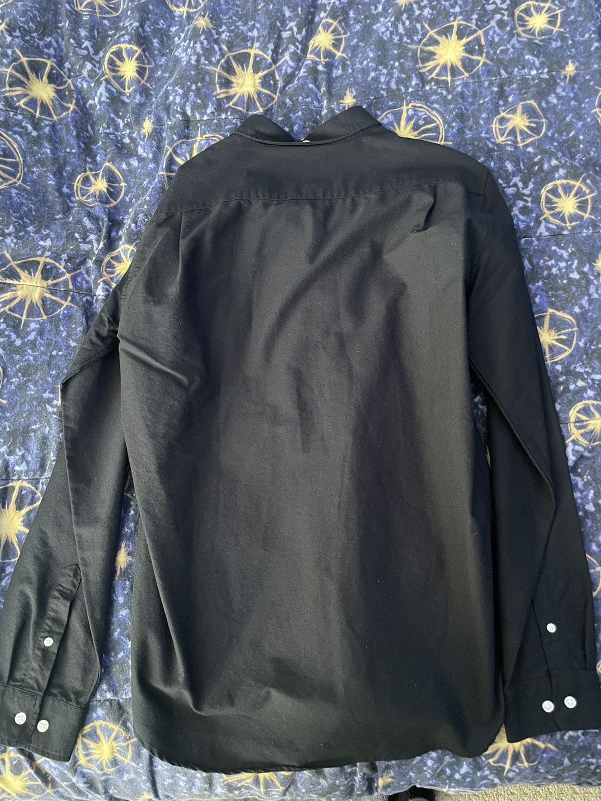 Designer × Supreme Supreme Black Twill Button Up Size US L / EU 52-54 / 3 - 2 Thumbnail