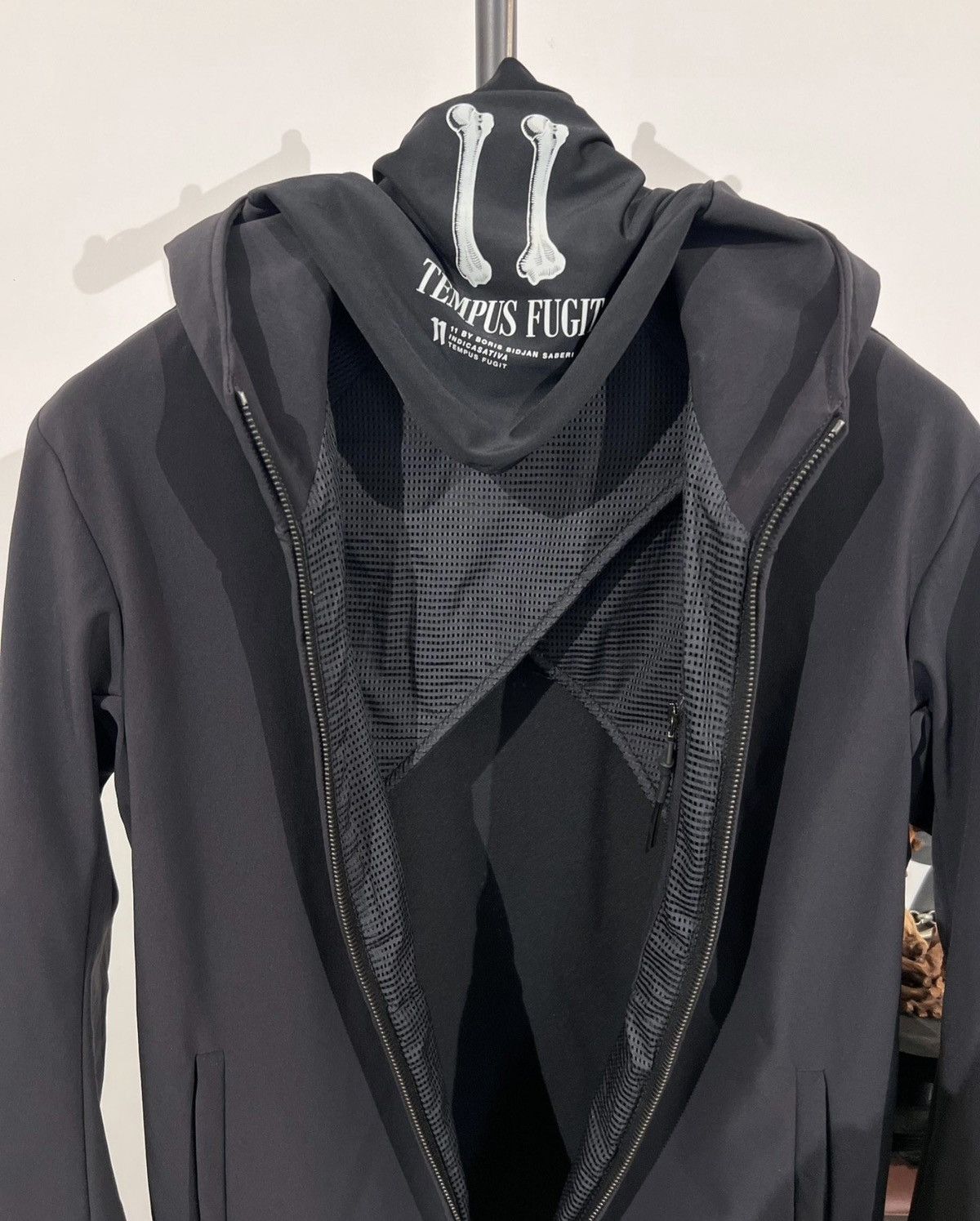 11 By Boris Bidjan Saberi 11ByBBS 3M Reflective Balaclava & Fleece-Lined Hooded Jacket Size US S / EU 44-46 / 1 - 3 Thumbnail