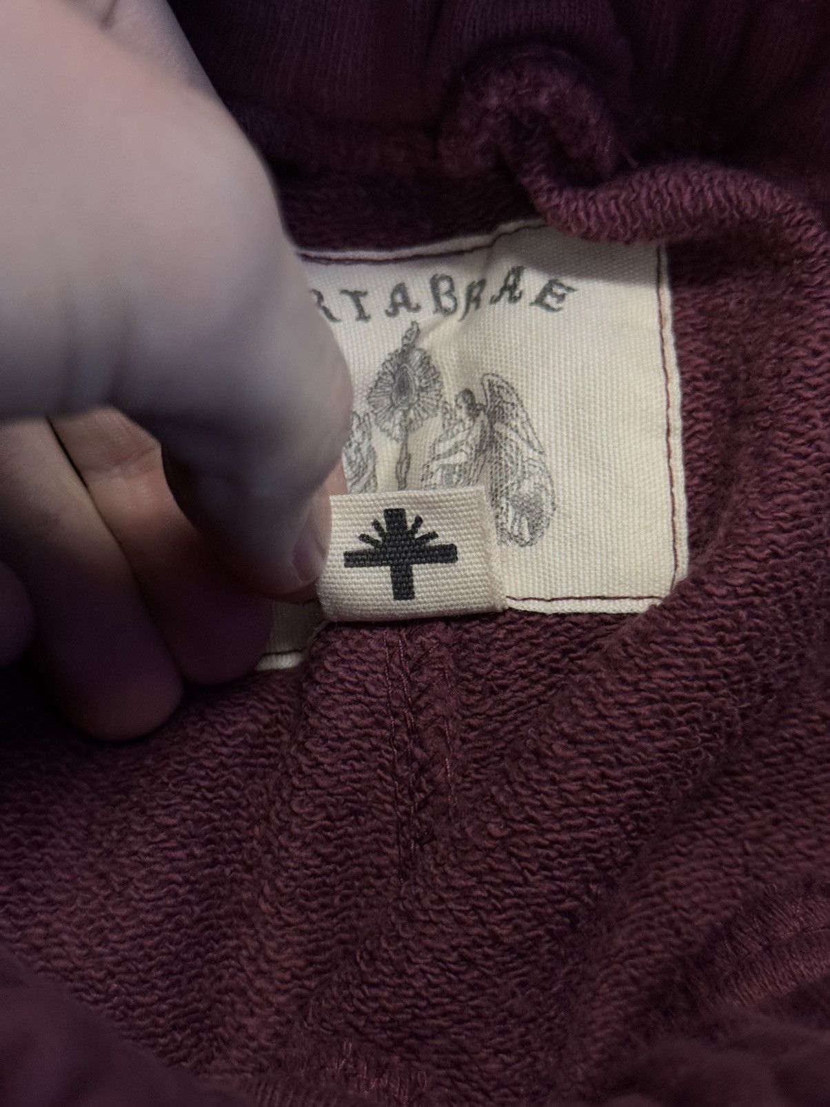 Vertabrae Vertabrae Sweatpants Burgundy Size Small (NEW) Size US 30 / EU 46 - 9 Thumbnail