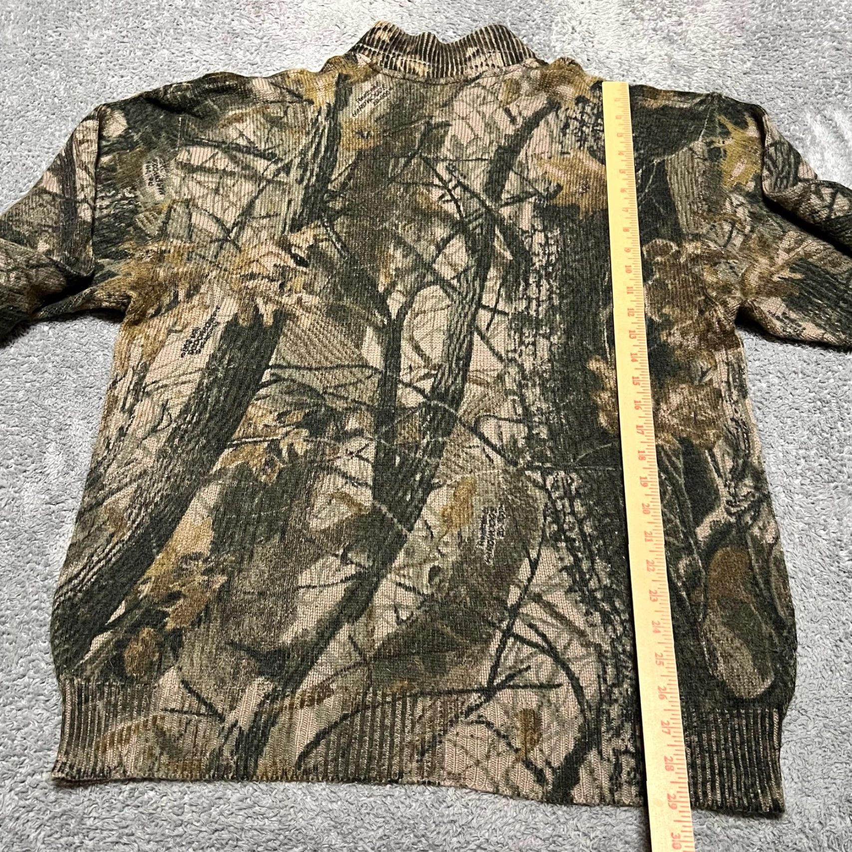 SafTbak VINTAGE SafTbak Sweater Mens Medium Camo Wool Blend Brown Mens M Pullover Brown Size US M / EU 48-50 / 2 - 5 Thumbnail