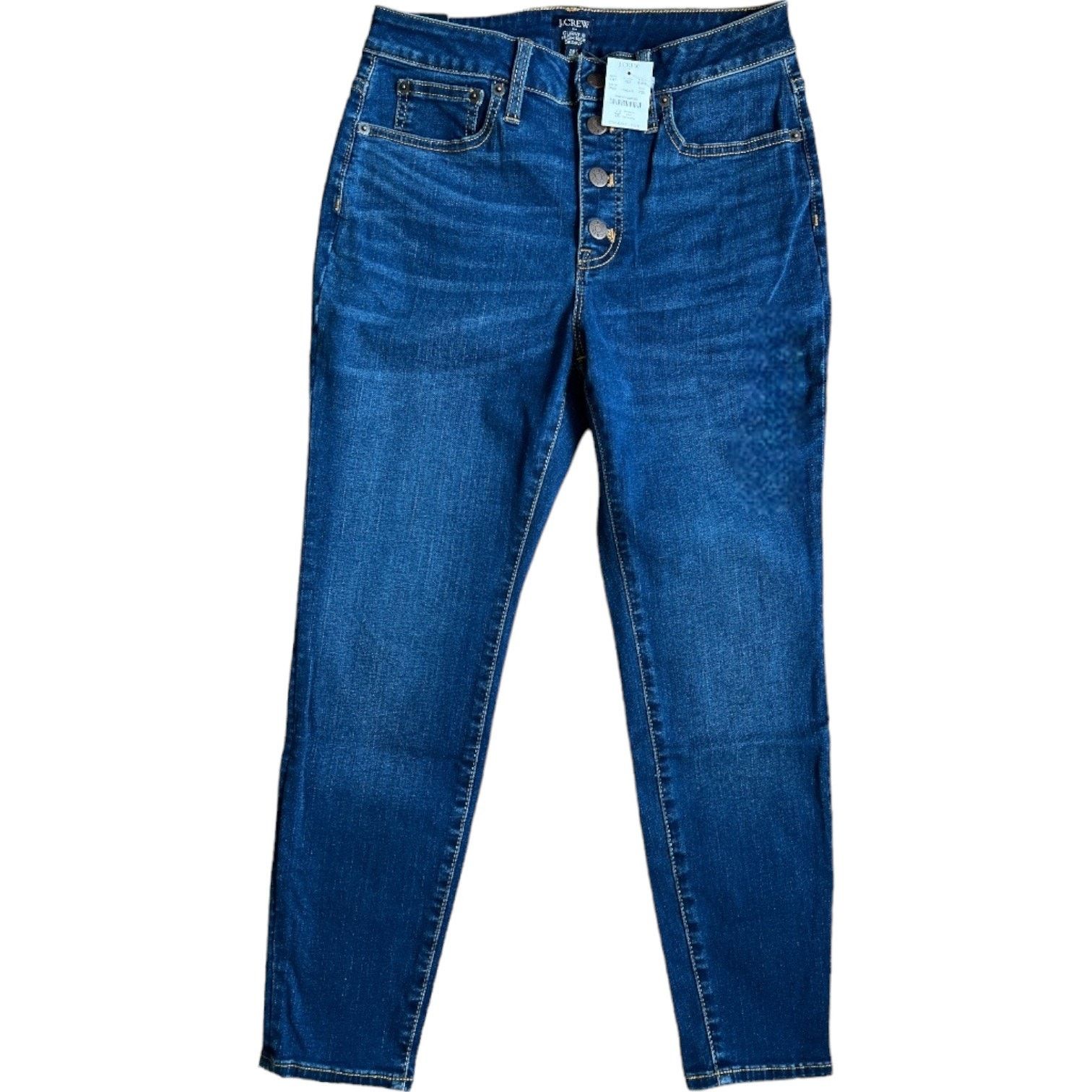 J.Crew J.Crew 10" High-Rise Skinny Jeans, US28 Size 28" / US 6 / IT 42 - 2 Thumbnail