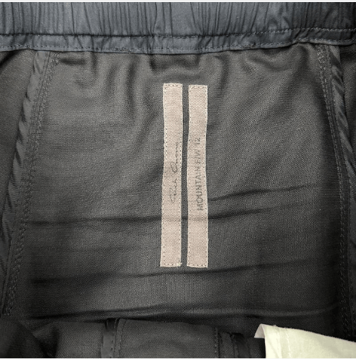 Rick Owens Rick Owens Black Drop Crotch Sweatpants with Drawstring Size US 30 / EU 46 - 4 Thumbnail