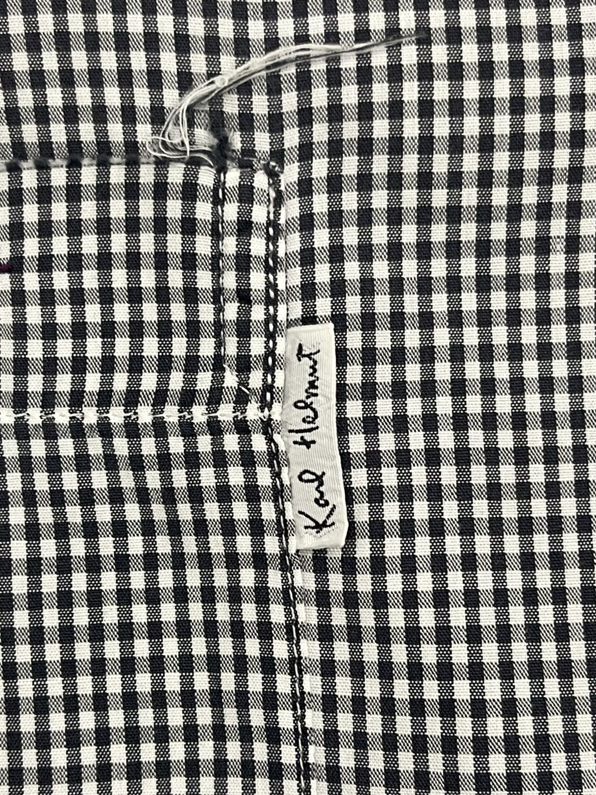 Karl Helmut Karl Helmut Lang Pink House Stripe Shirt Distressed Size US M / EU 48-50 / 2 - 5 Thumbnail