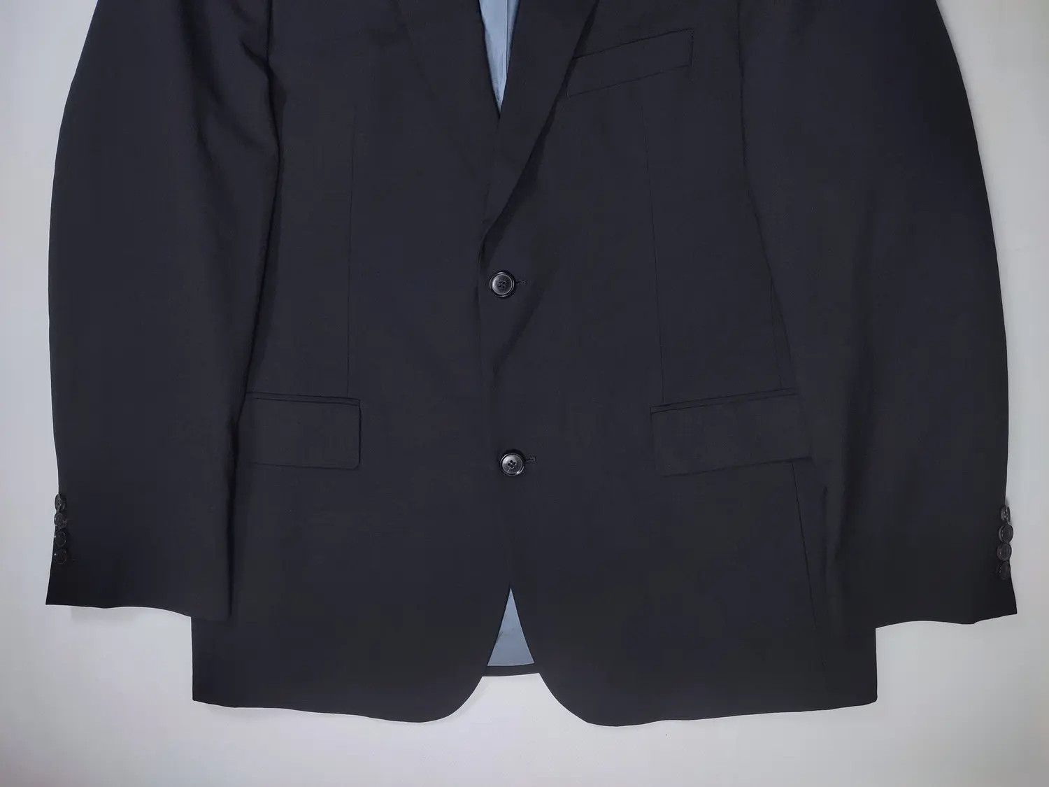 Hugo Boss × Vintage Vintage Hugo Boss Wool Blazer Size 42R - 8 Thumbnail