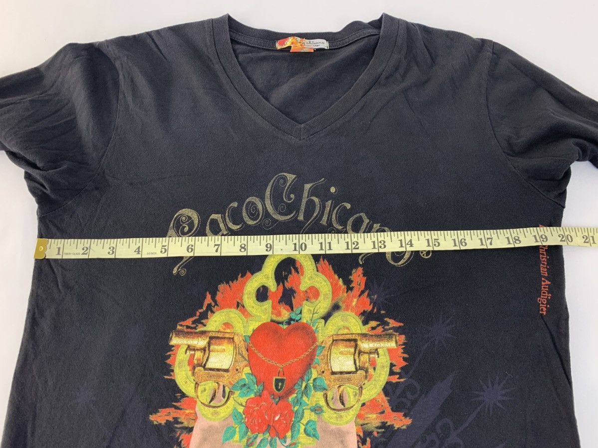 Christian Audigier Paco Chicano by Christian Audiger Gang Of Paradise V Neck Size US M / EU 48-50 / 2 - 10 Thumbnail