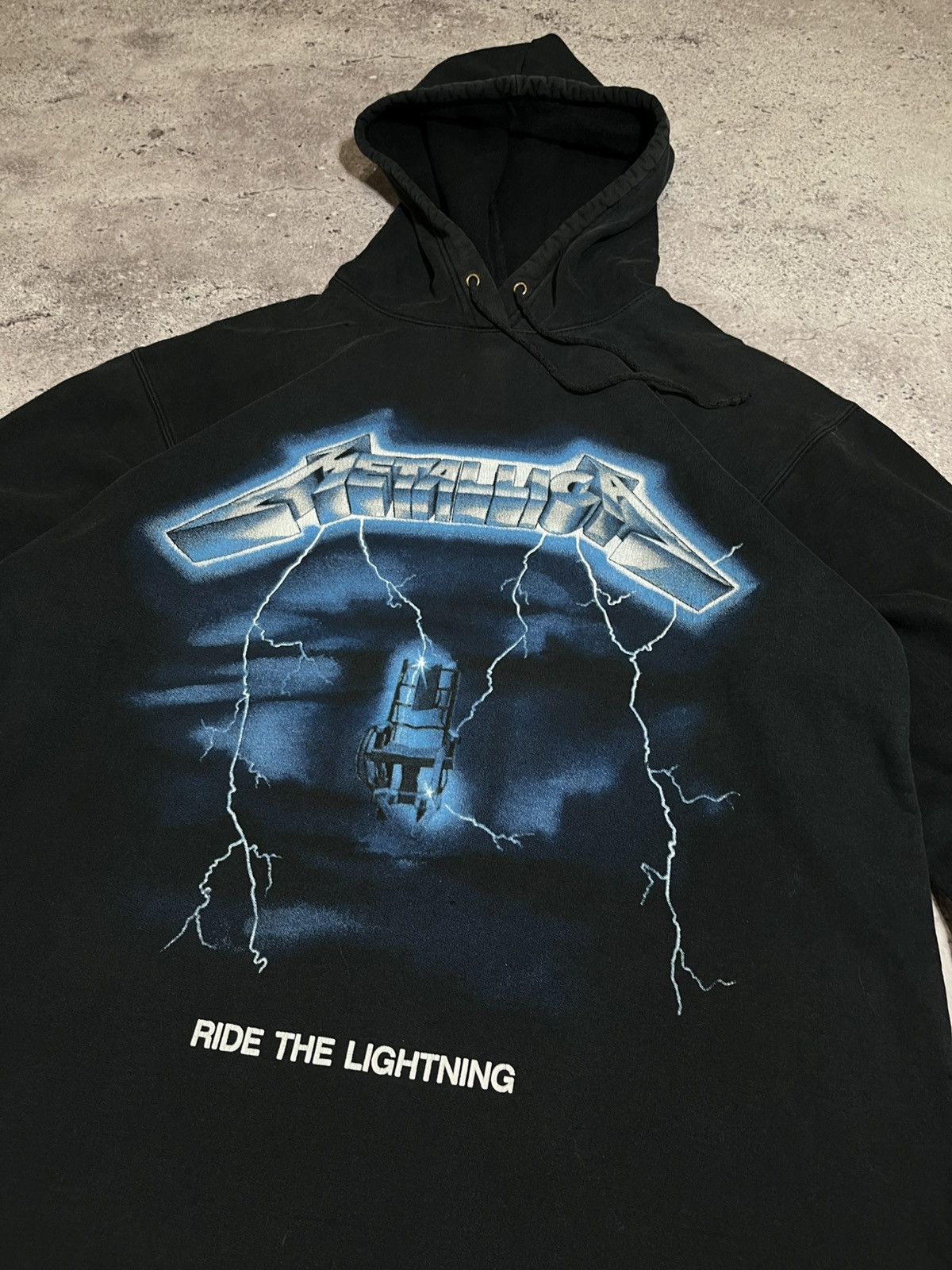 Metallica Vintage Rare 90’s METALLICA “RIDE THE LIGHTING Hoodie Size US L / EU 52-54 / 3 - 4 Thumbnail