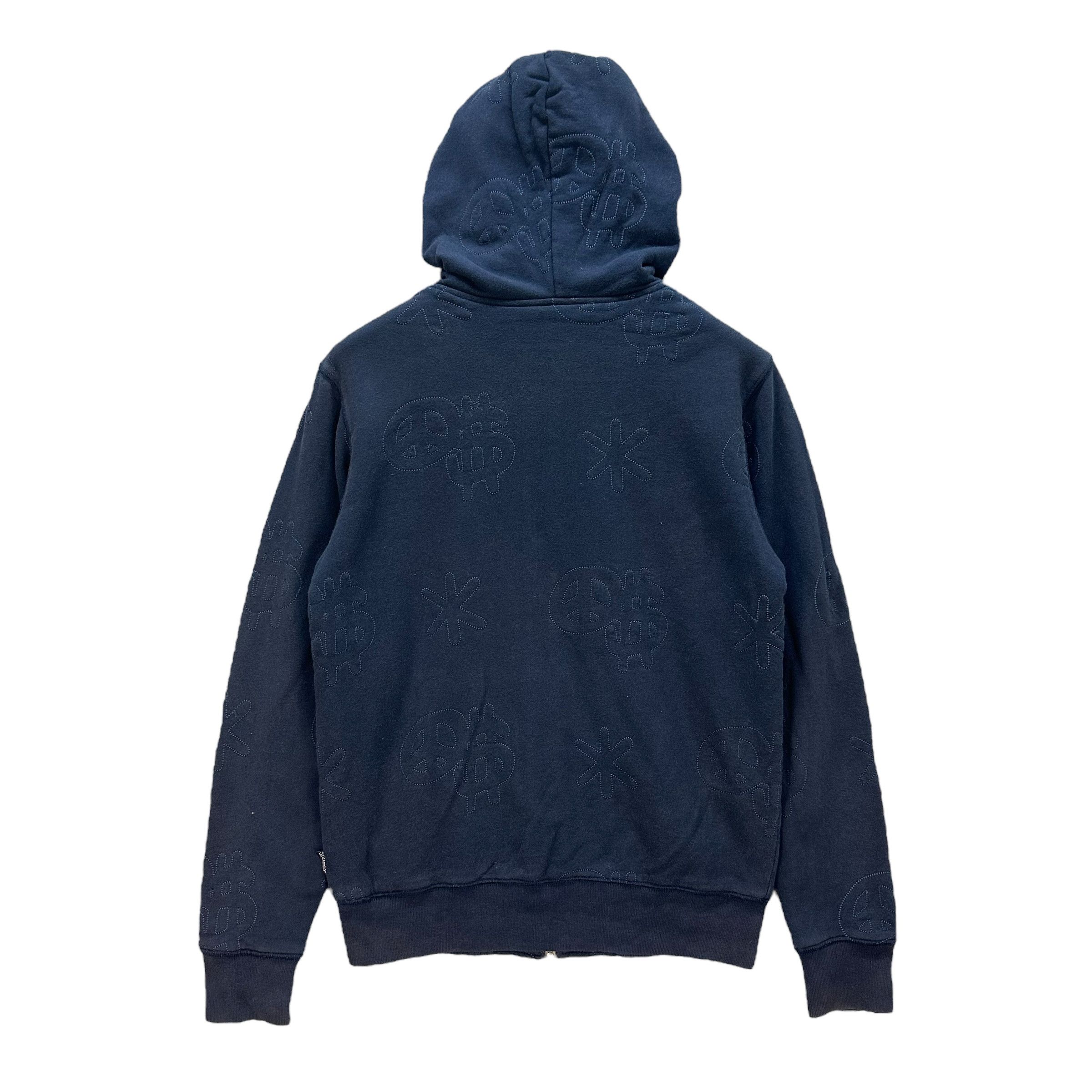 Stussy STUSSY ALLOVER STITCHES LOGO ZIPPER HOODIES #8904-037 Size US S / EU 44-46 / 1 - 10 Thumbnail