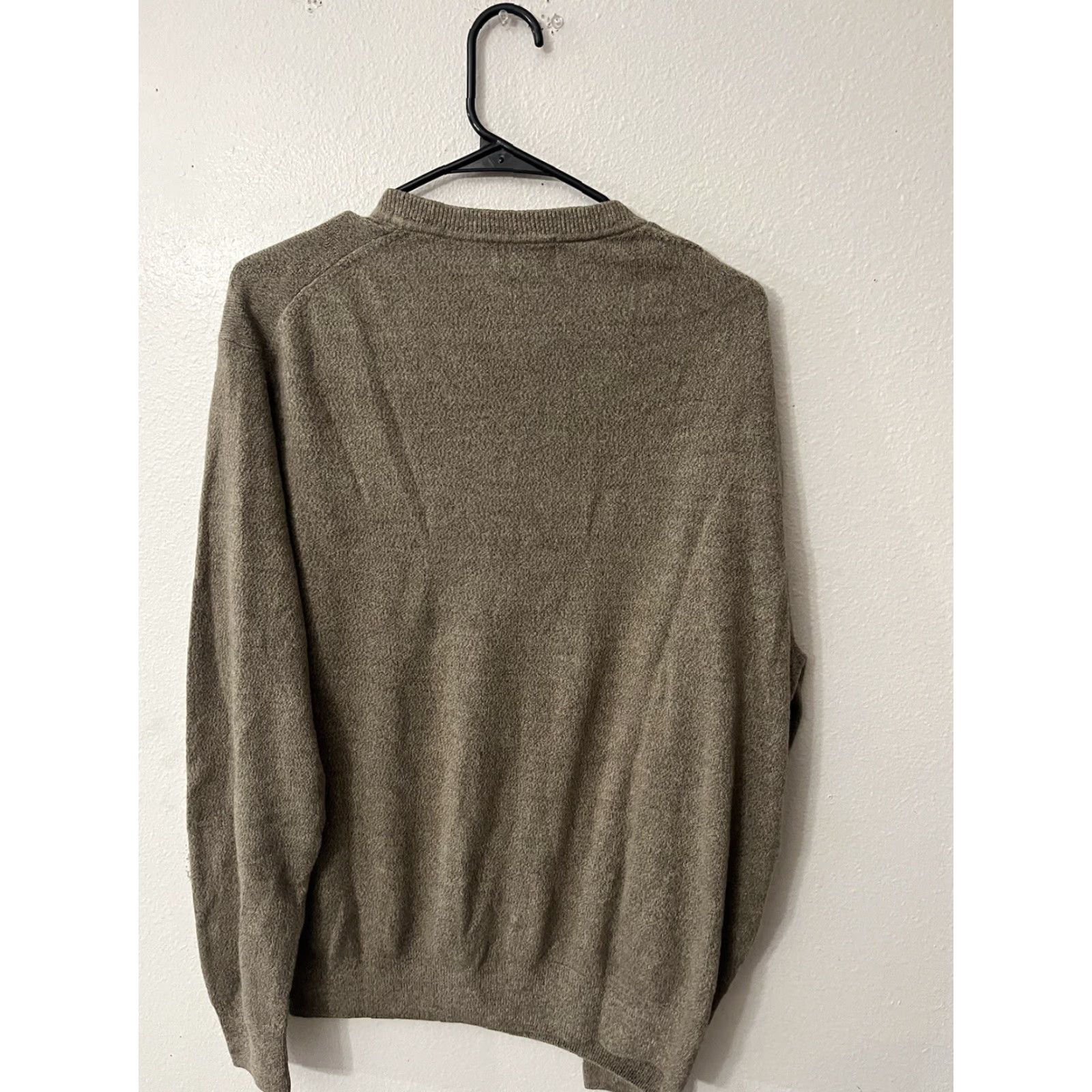 Dockers DOCKERS Mens Sweater 2XL V-Neck Brown Acrylic Blend Knit Pullover Long Sleeve Geometric Pattern Mens Size US XXL / EU 58 / 5 - 2 Thumbnail
