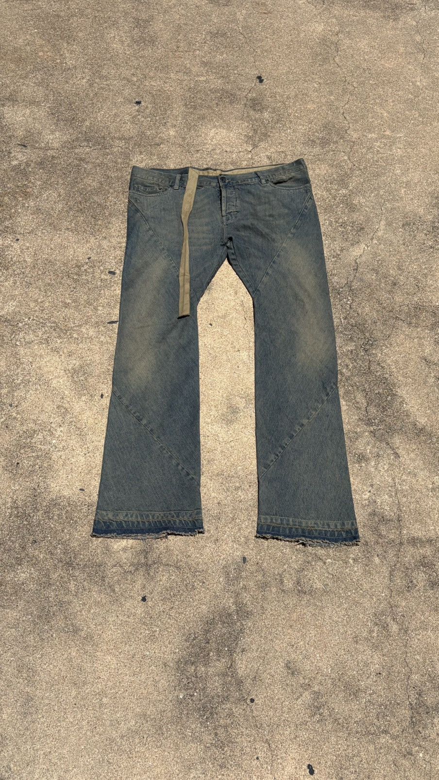Rick Owens Olmar And Mirta Jeans | Grailed