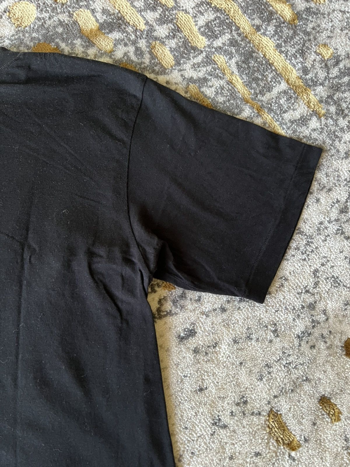 Vintage × Yves Saint Laurent Vintage Yves Saint Laurent Plain Black t-shirt Size US L / EU 52-54 / 3 - 13 Thumbnail