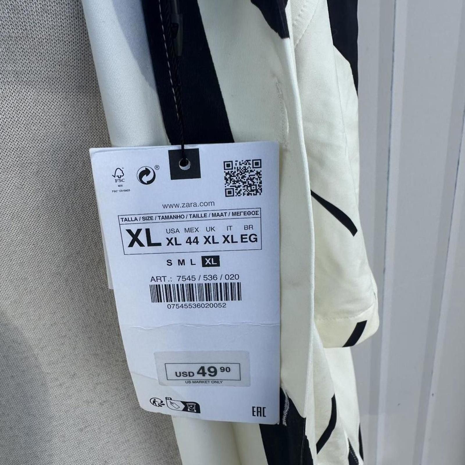Zara Zara Men's Shirt Size US XL / EU 56 / 4 - 3 Thumbnail