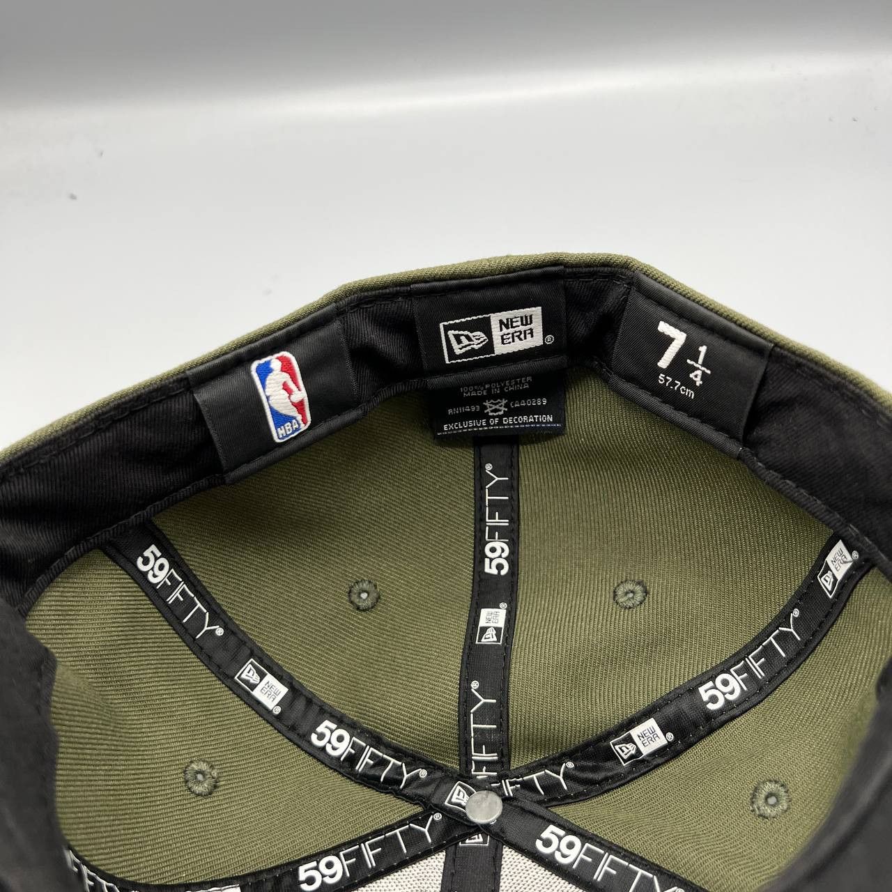 New Era Los Angeles NBA All Star Game Hat Men 7 1/4 Green Fitted Cap Size ONE SIZE - 6 Thumbnail