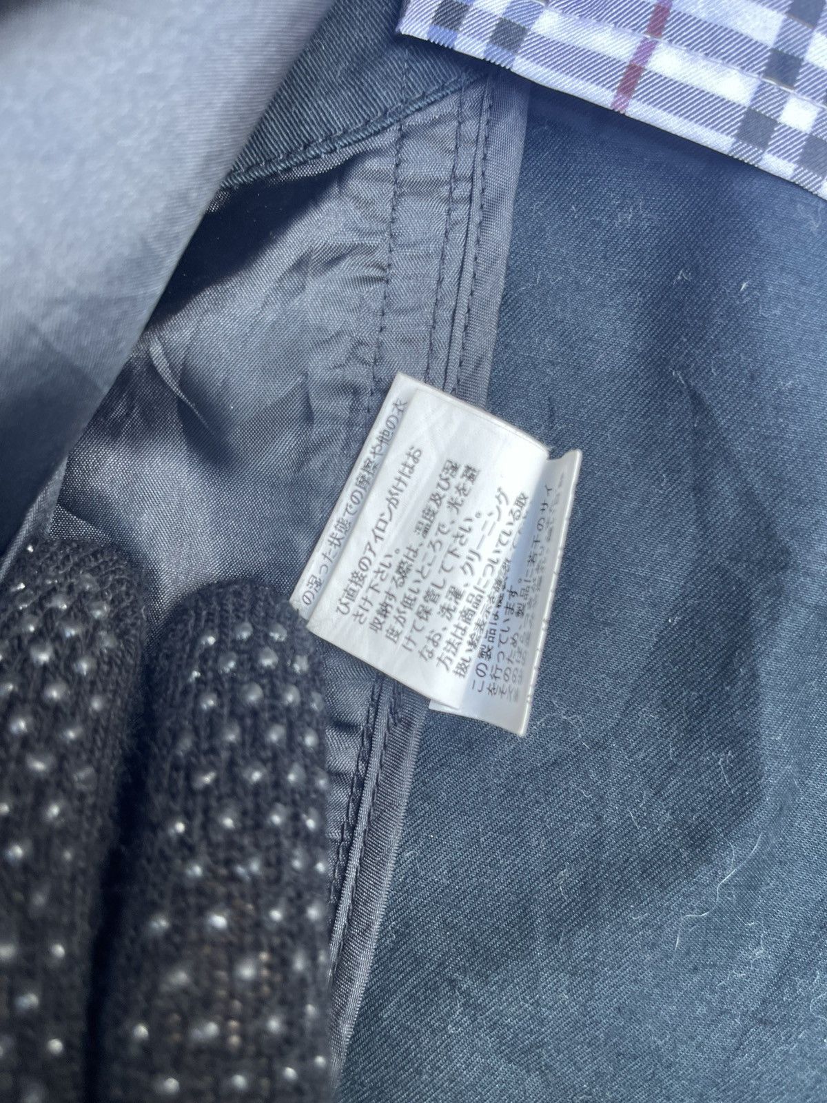Burberry × Japanese Brand Burberry Double-Breasted Jacket with Iconic Plaid Lining Size US S / EU 44-46 / 1 - 10 Thumbnail