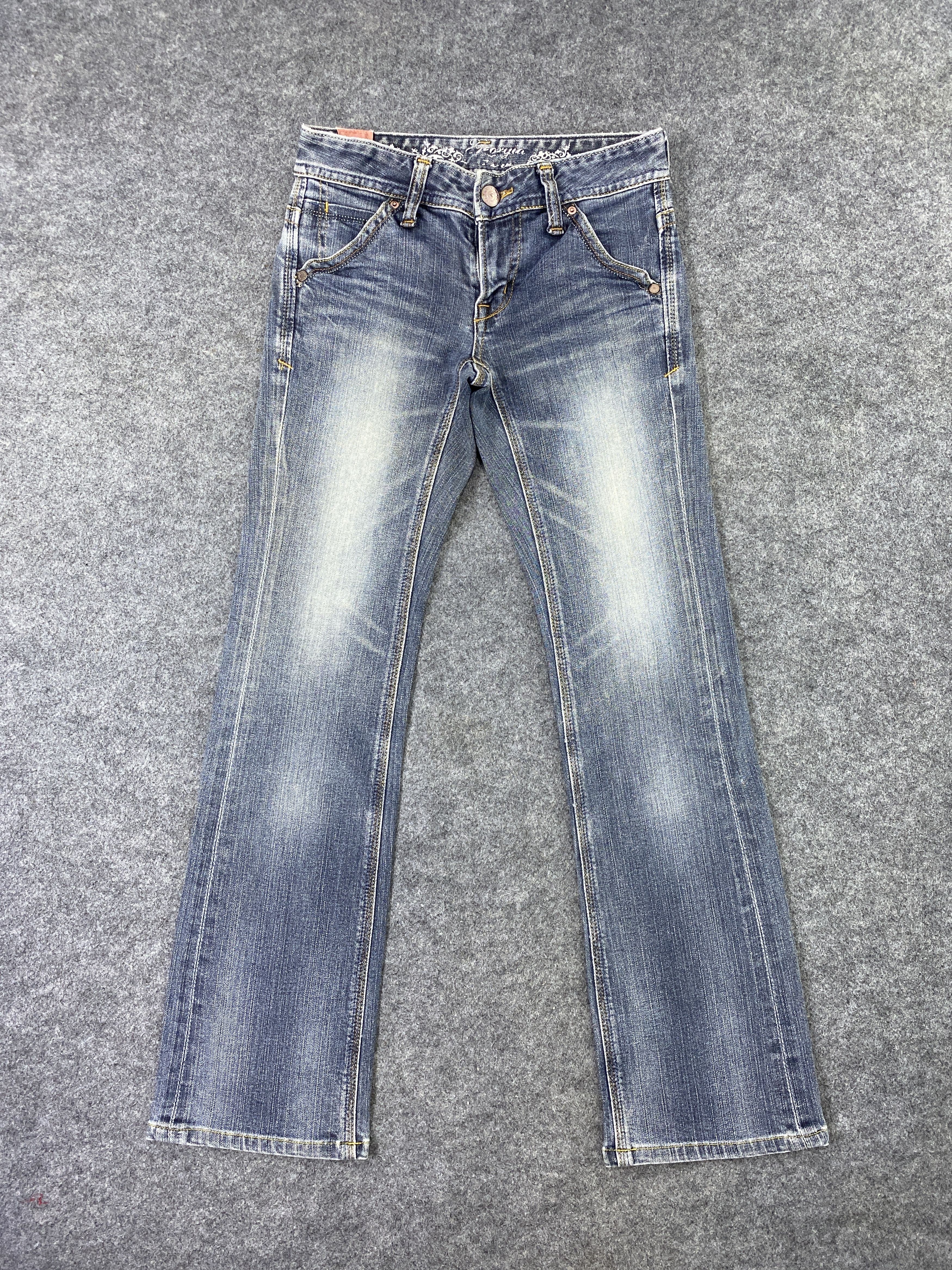 Japanese Brand Japanese Brand Wash Jeans - J996 Size 27" / US 4 / IT 40 - 1 Thumbnail
