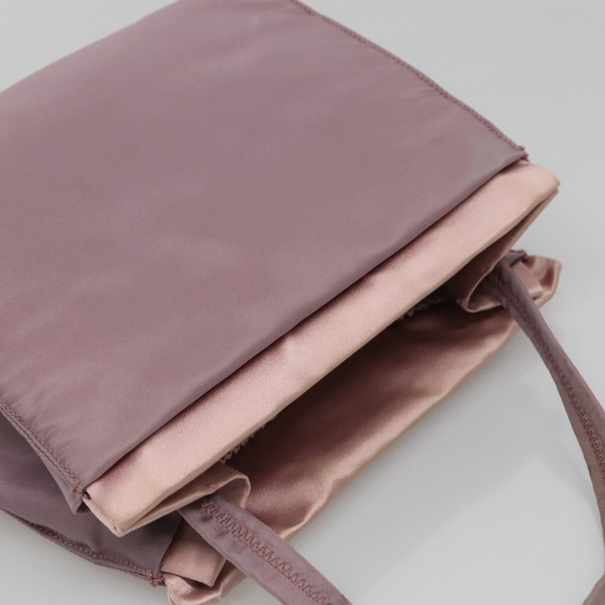 Prada PRADA Hand Bag Nylon Pink Size ONE SIZE - 6 Thumbnail