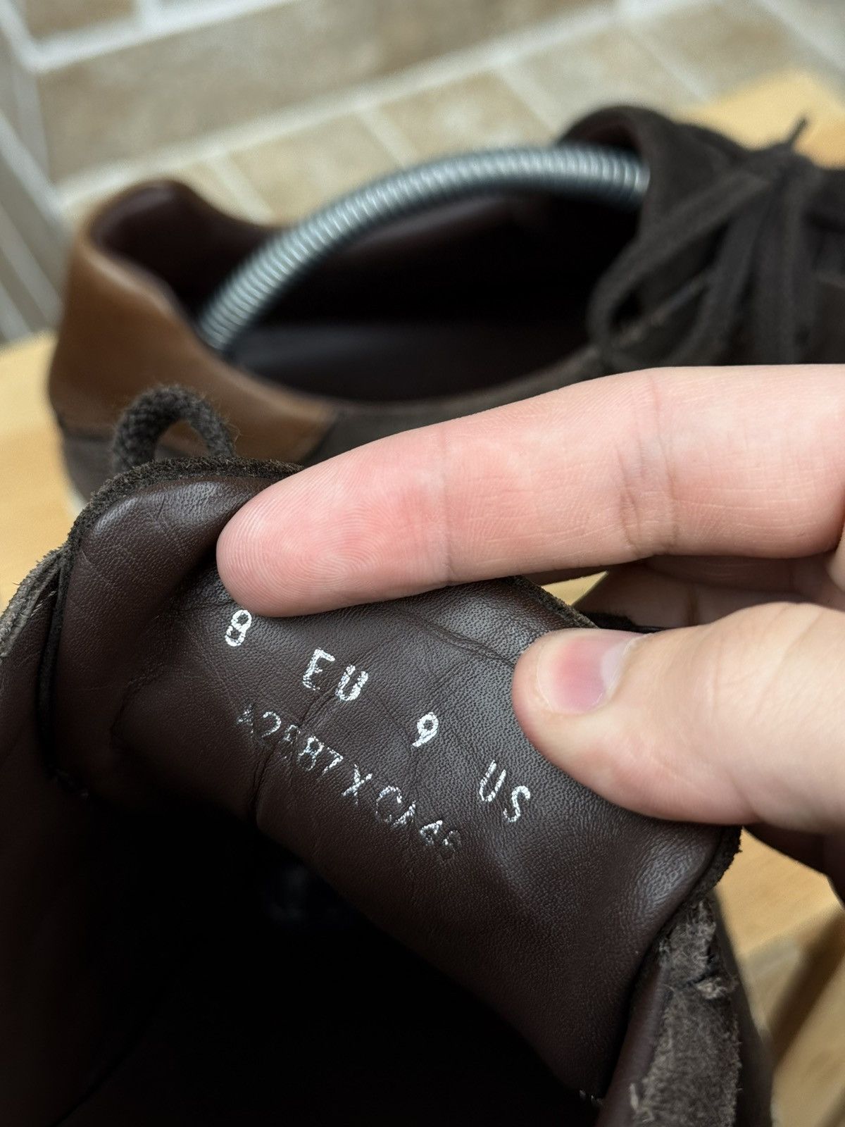 Ermenegildo Zegna Ermenegildo Zegna Brown Suede Low Top Sneakers Shoes Size US 9 / EU 42 - 13 Thumbnail