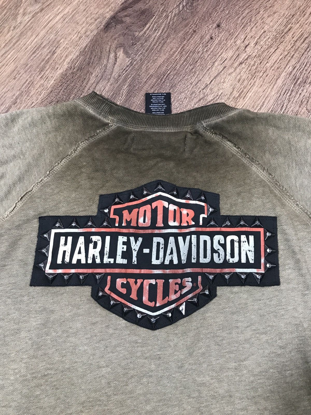 Harley Davidson Harley Davidson Sweatshirt Metal Big Logo Size US XL / EU 56 / 4 - 13 Thumbnail