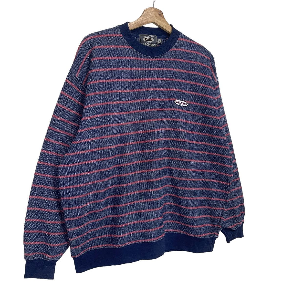 SKECHERS Vintage 90s Skechers Small Logo Crewneck Sweatshirt Size US L / EU 52-54 / 3 - 2 Thumbnail