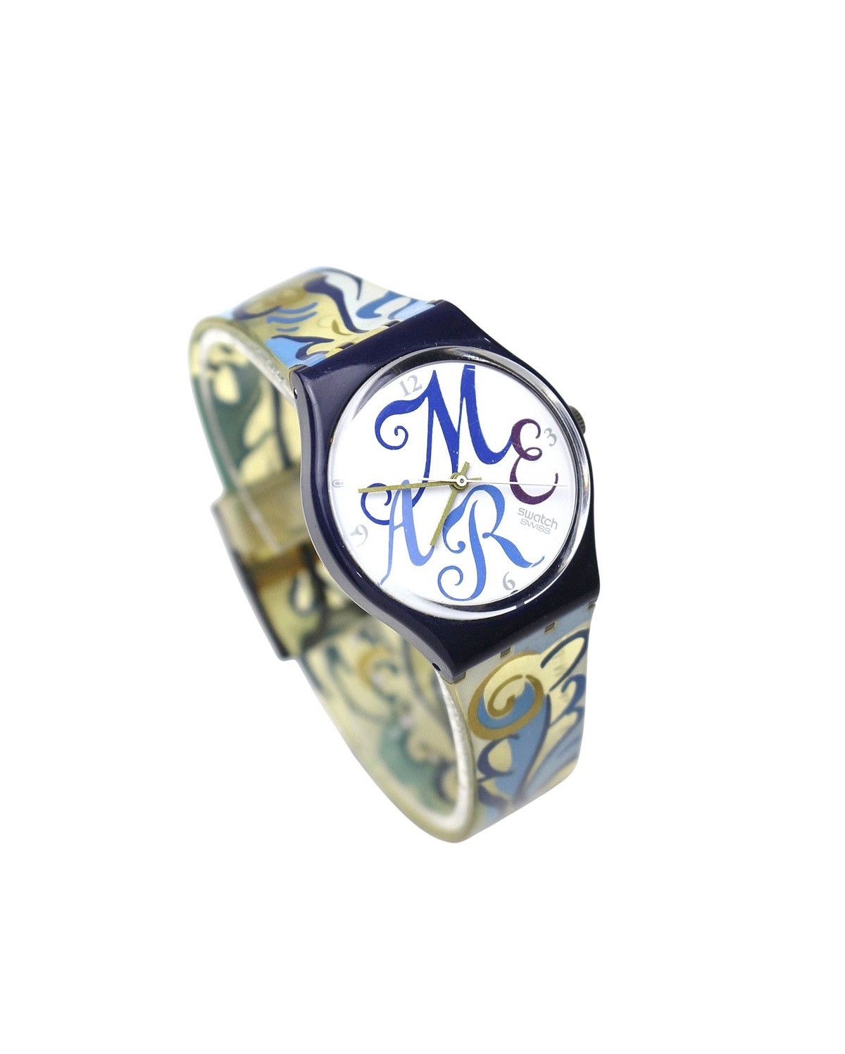 Swatch 1992 SWATCH GK208 “MAKE A WISH” BAROQUE VINTAGE WATCH Size ONE SIZE - 3 Thumbnail