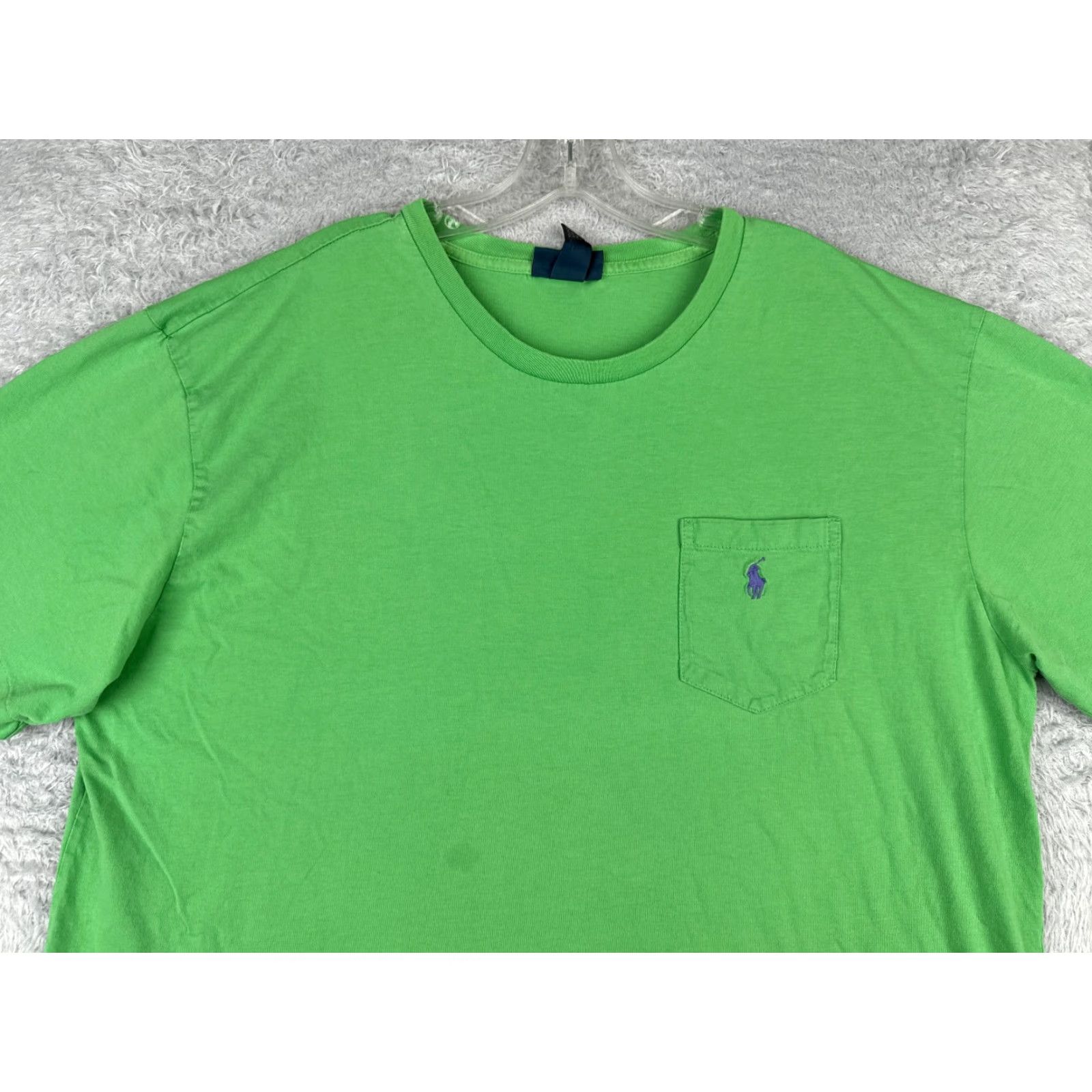 Ralph Lauren Vintage Polo Ralph Lauren T-Shirt Men XL Green Logo Short Sleeve Cotton Size US XL / EU 56 / 4 - 4 Thumbnail