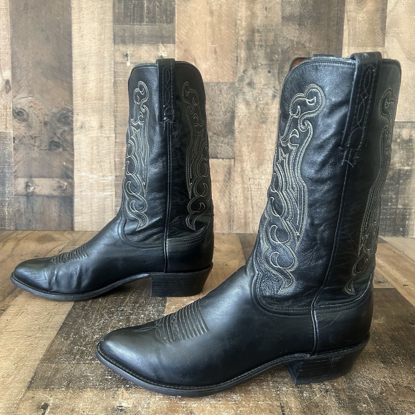 Lucchese Lucchese Black N1613J4 Western 1883 Cowboy Boots Mens 11 D Size US 11 / EU 44 - 12 Thumbnail