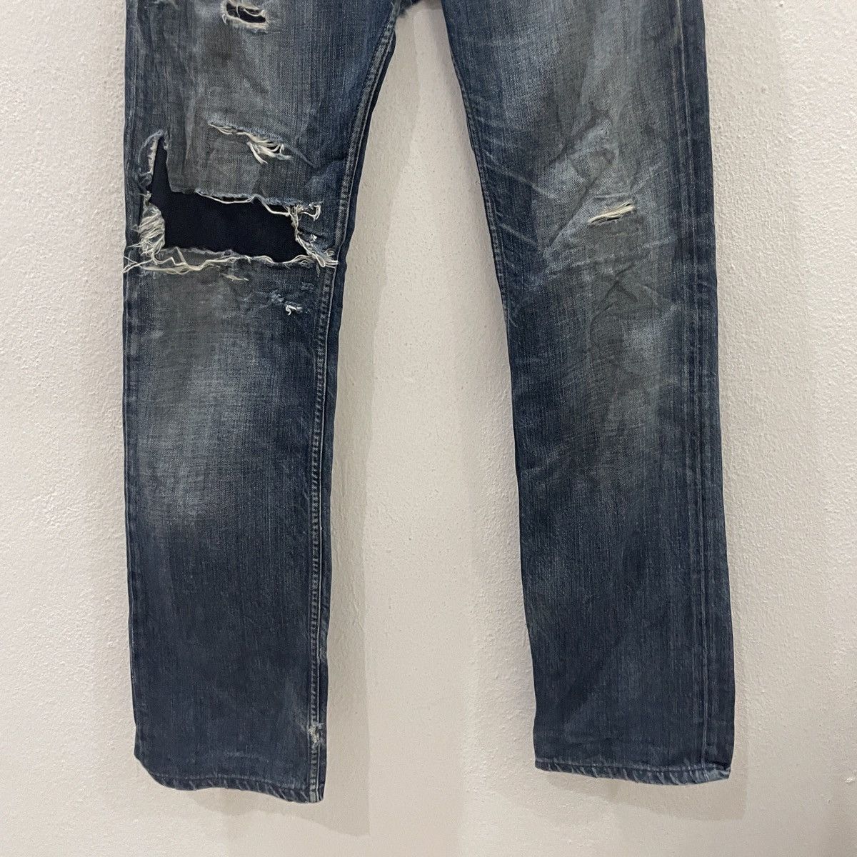 Diesel Vintage Diesel Industries Distressed Denim Size US 31 - 4 Thumbnail