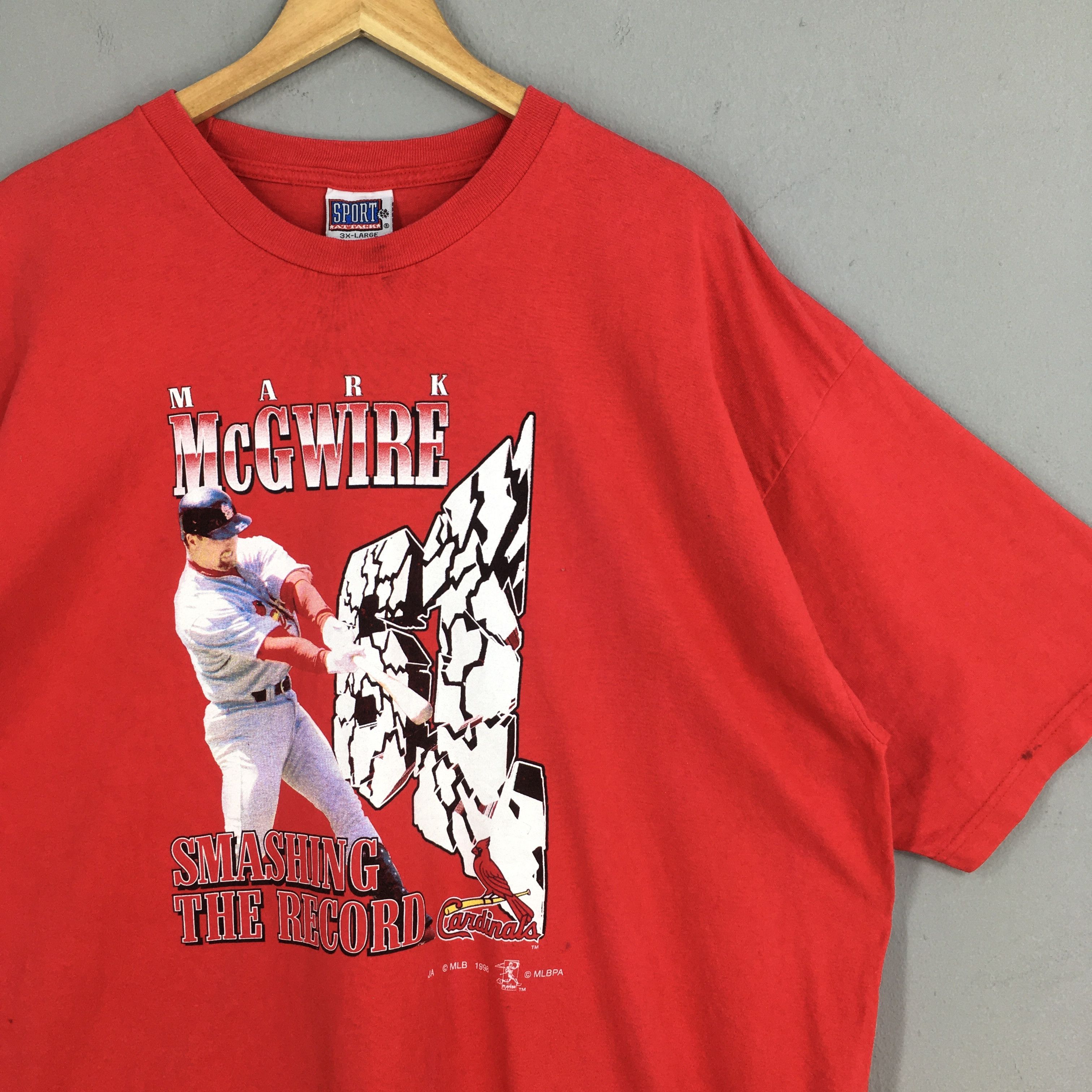 MLB Vintage St Louis Cardinals MLB Red Tshirt 3XLarge Size US XXL / EU 58 / 5 - 2 Thumbnail