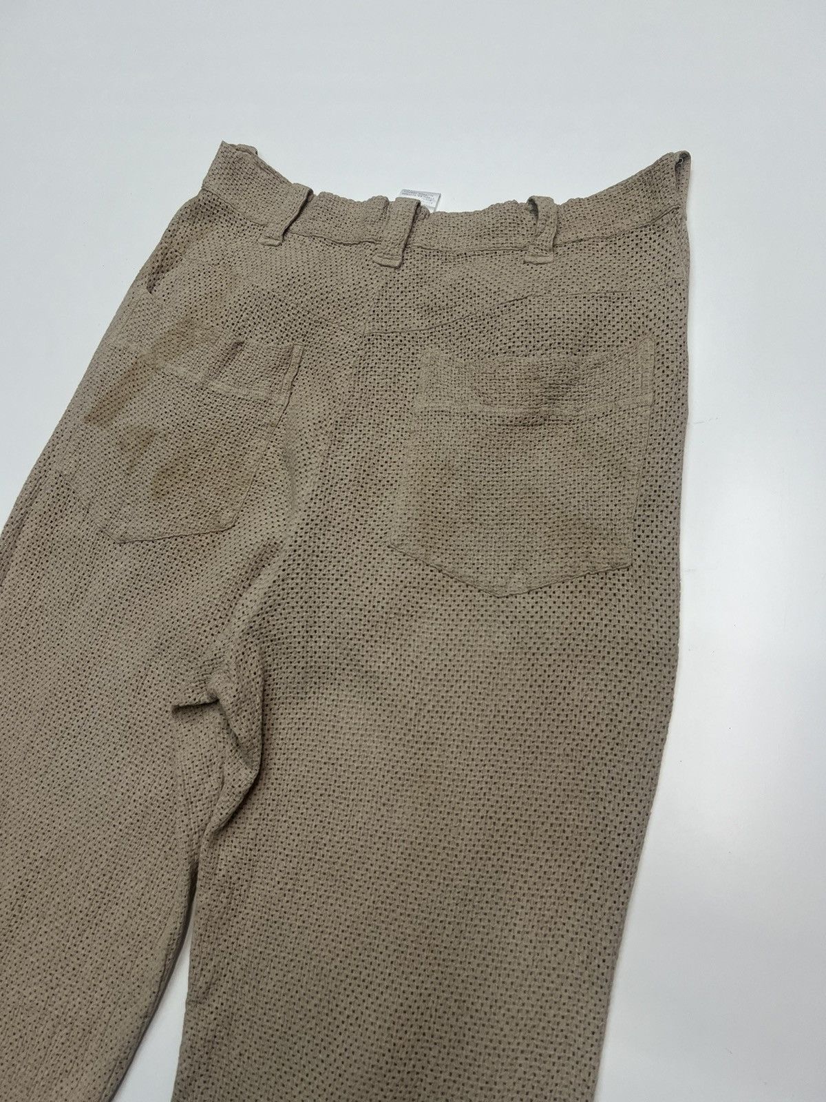 Issey Miyake ISSEY MIYAKE LINED MESH PANTS Size US 32 / EU 48 - 9 Thumbnail