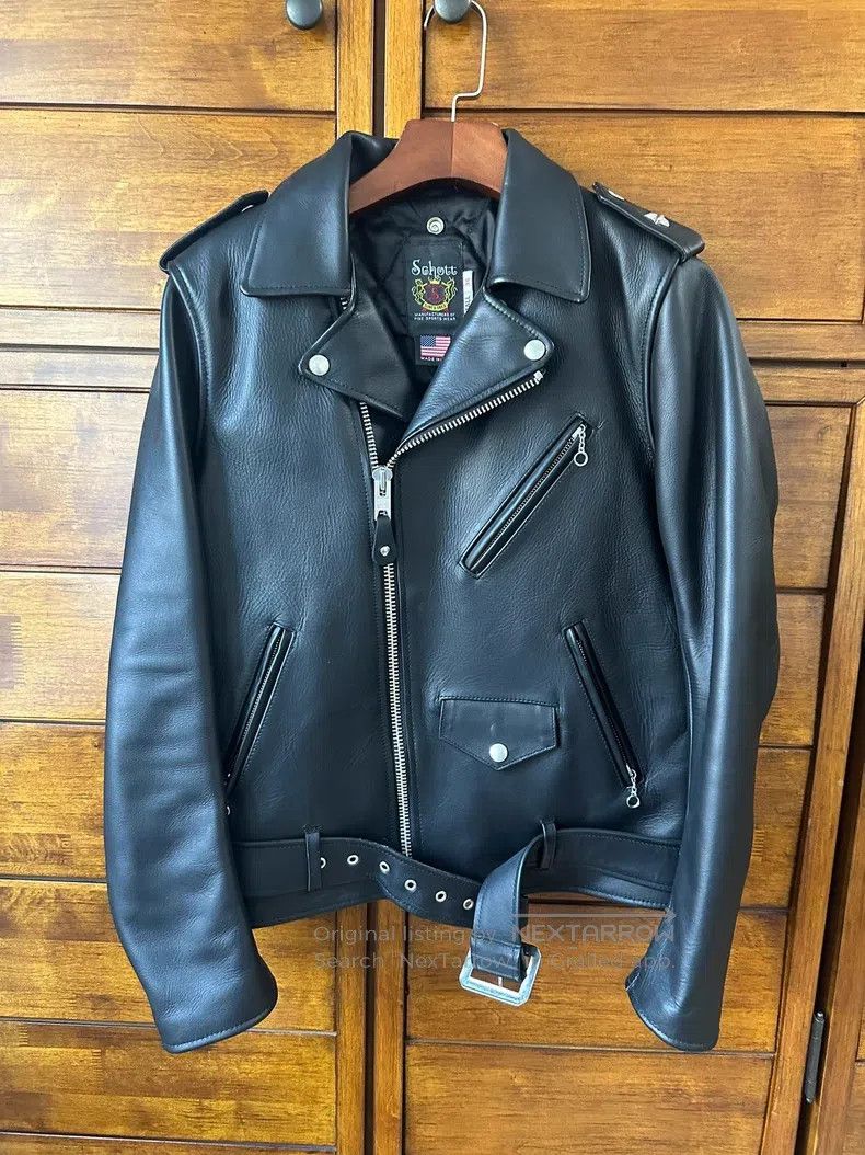 Schott Schott Thick top layer cowhide motorcycle punk Size US XS / EU 42 / 0 - 1 Thumbnail