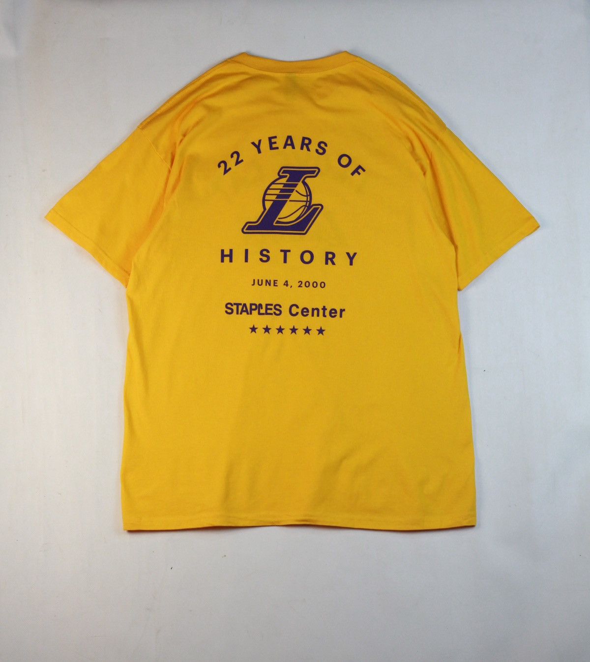 NBA Los Angeles Lakers 22 Years Of History NBA T-Shirt Size US XL / EU 56 / 4 - 4 Thumbnail