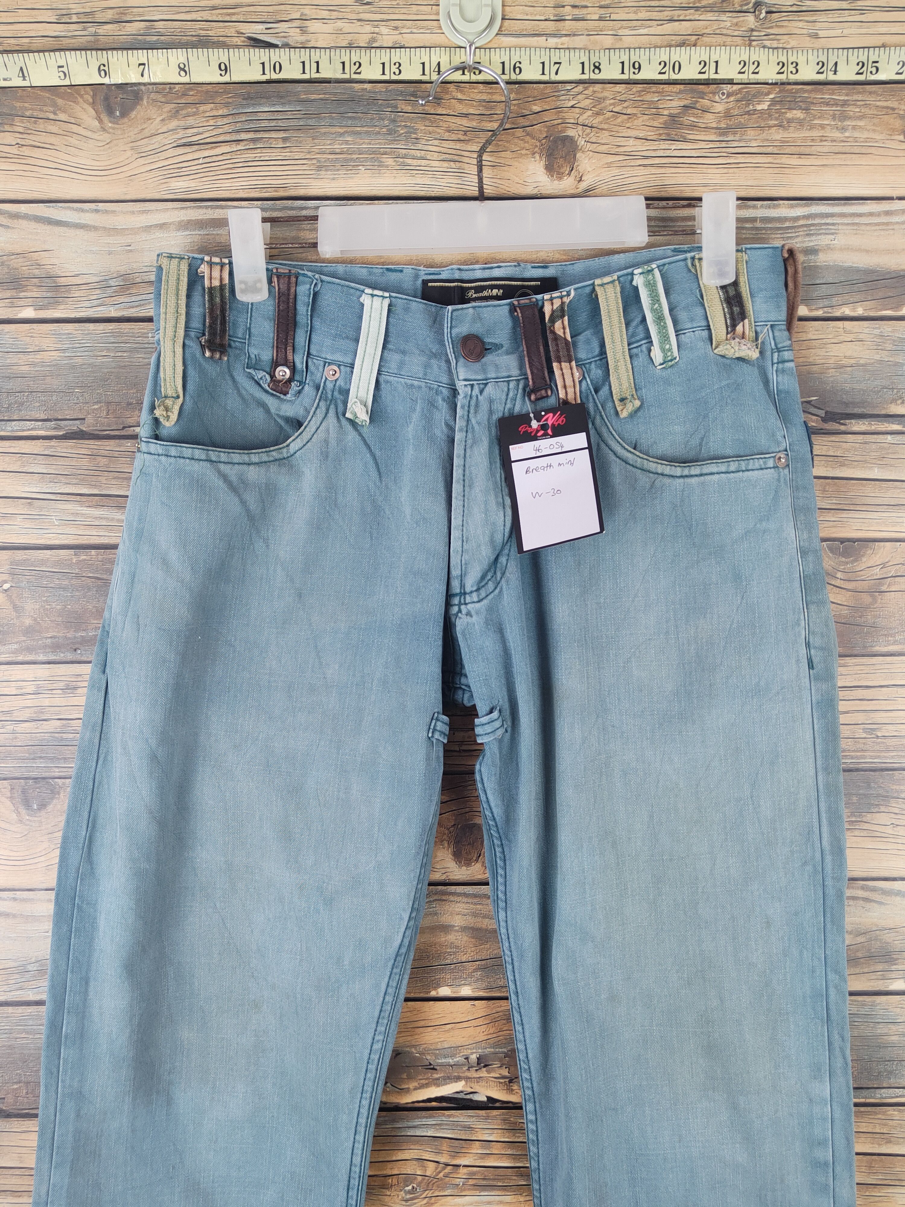 Japanese Brand DL Breathmint double waist Multipocket Casual Pants #46-054 Size US 30 / EU 46 - 2 Thumbnail