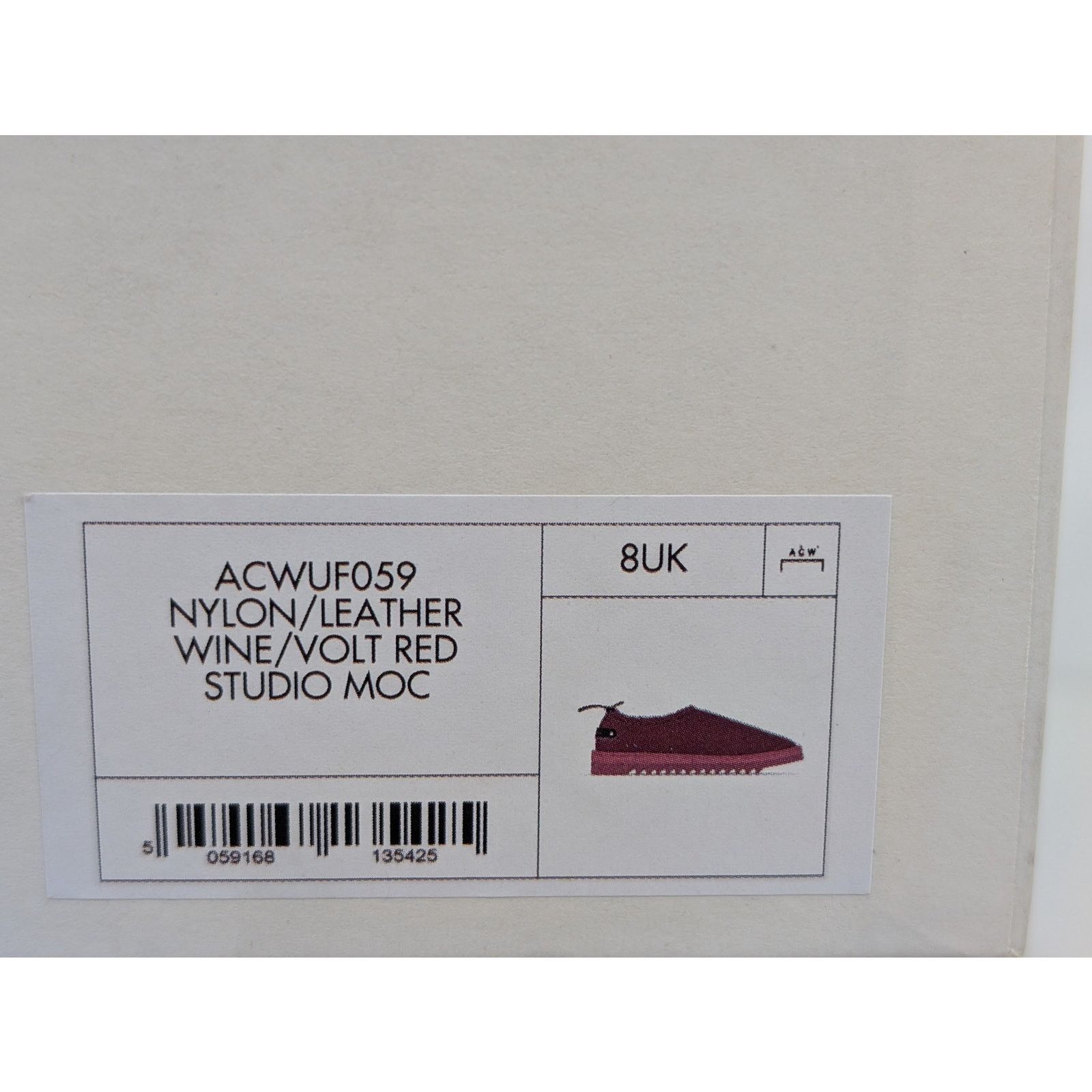 A-COLD-WALL* o1rshd1 Nylon Loafers Red Slip Ons in Maroon 8 UK - 9 US Size US 9 / EU 42 - 19 Thumbnail
