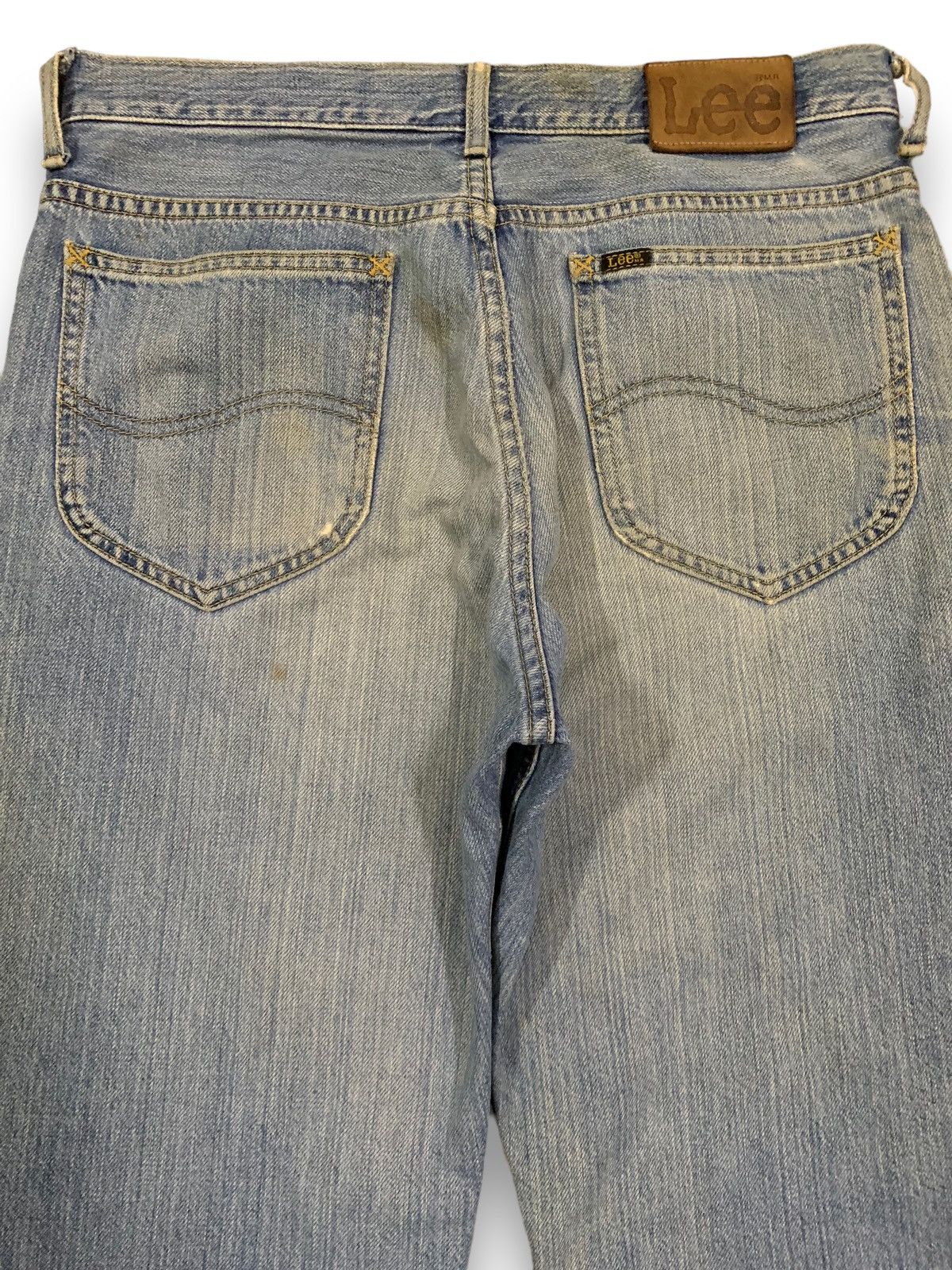 Lee Vintage 90s Lee Riders Rusty Mud Wash Baggy Distressed Jeans Size US 32 / EU 48 - 14 Thumbnail