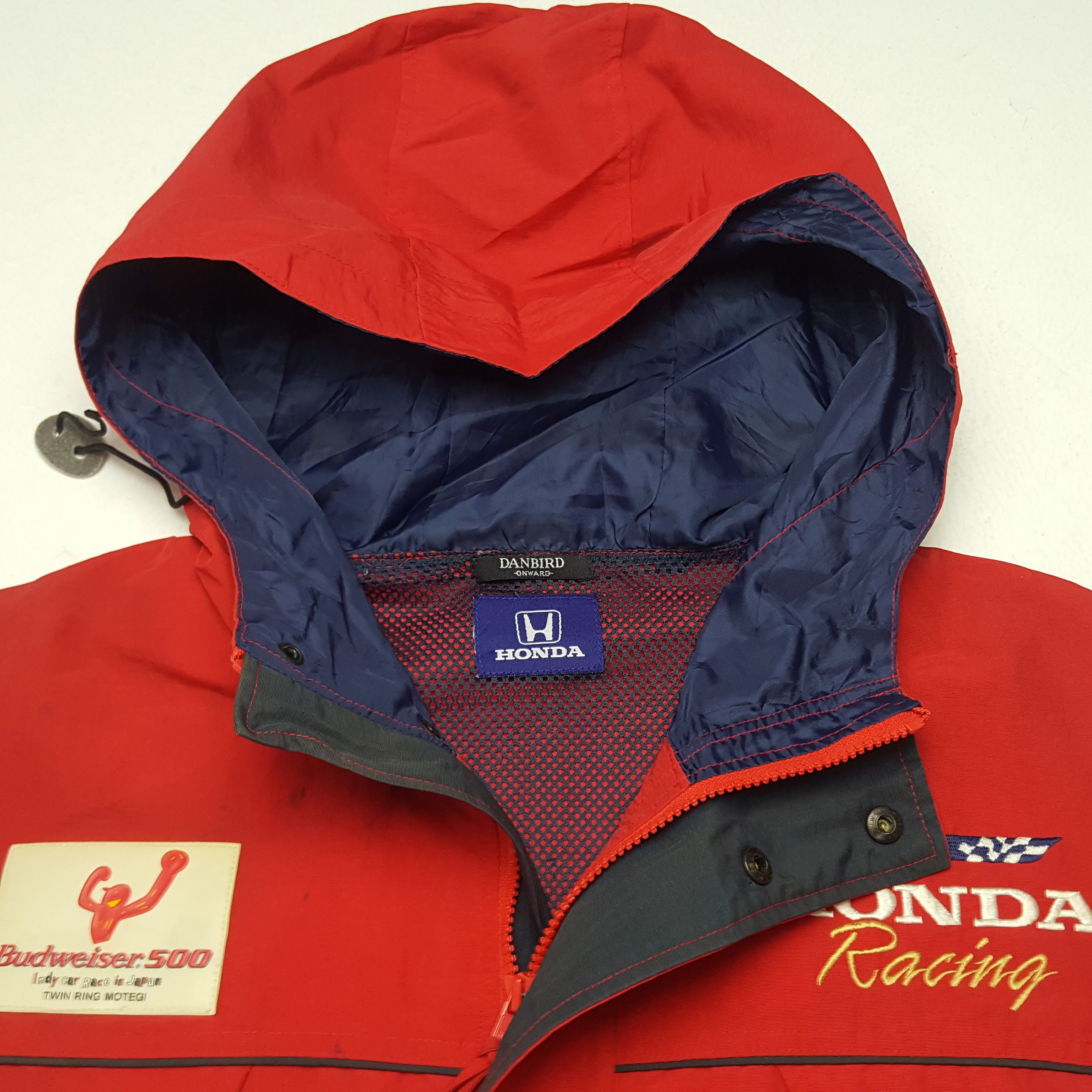 Honda × Vintage Vintage Honda C.A.R.T Zipper Windbreaker Jacket Size US L / EU 52-54 / 3 - 5 Thumbnail