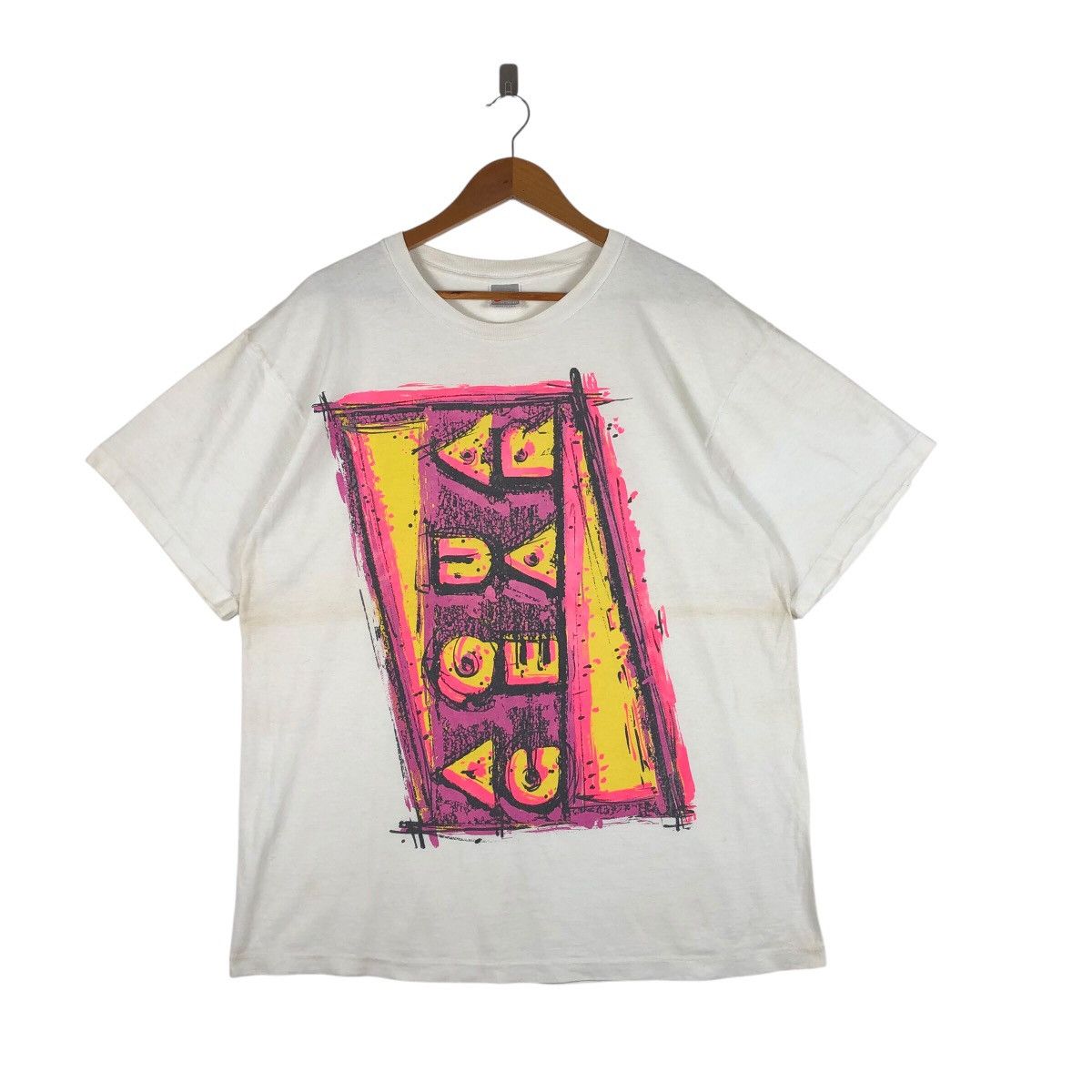 Nike NIKE Aqua Gear Vintage Big Logo T-Shirt Size US XL / EU 56 / 4 - 1 Thumbnail