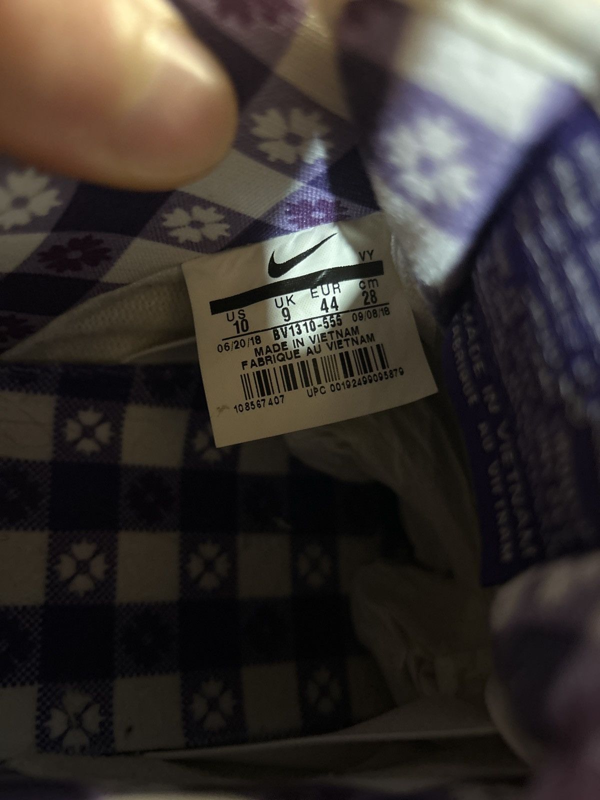 Nike Nike SB Purple Lobster Dunk size 10 Size US 10 / EU 43 - 7 Thumbnail