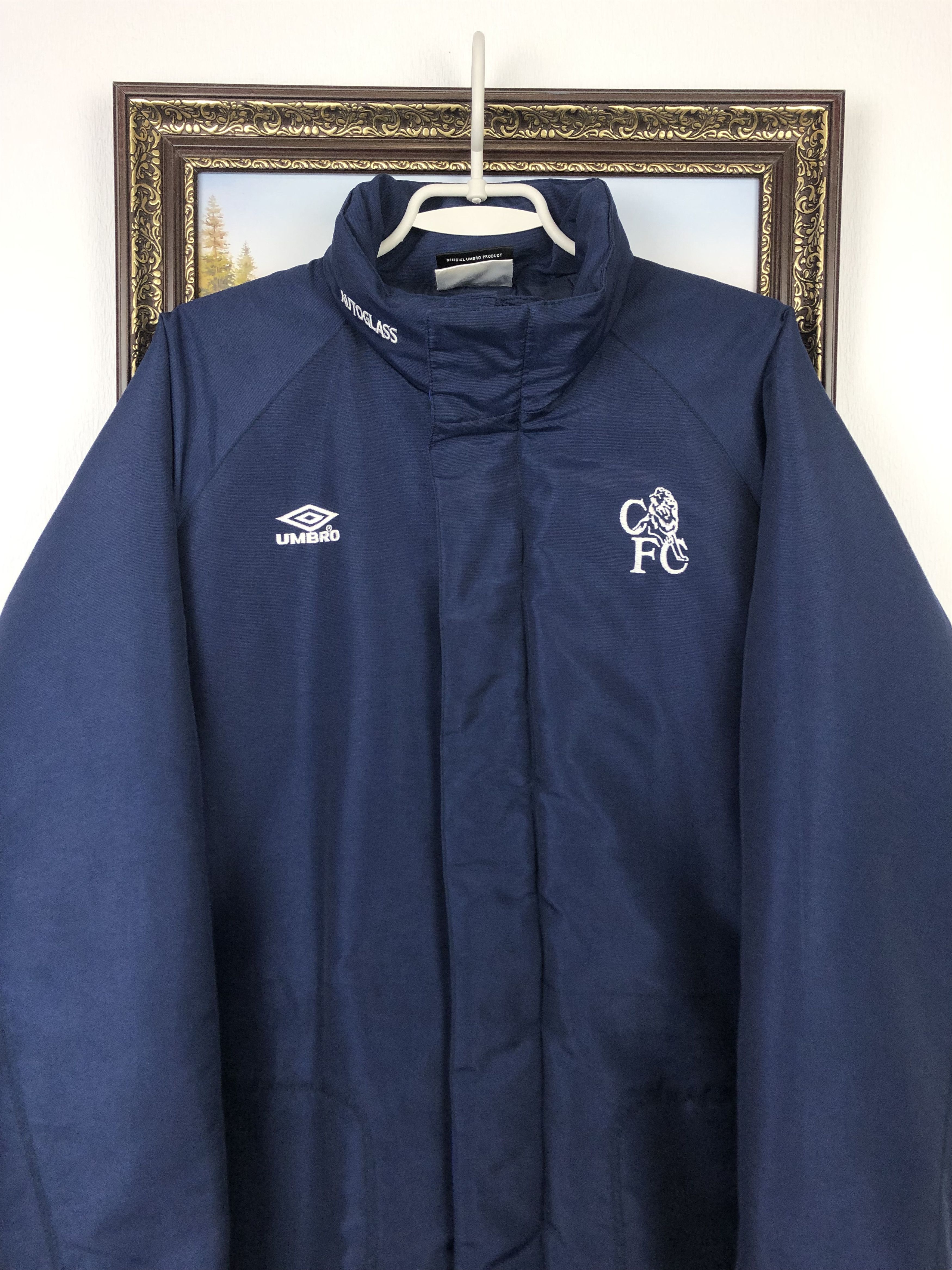 ChelseaFC×Umbro ジャケット ブラック Lサイズ 2001-02 Chelsea Umbro Track Jacket - 7/10 - (L)