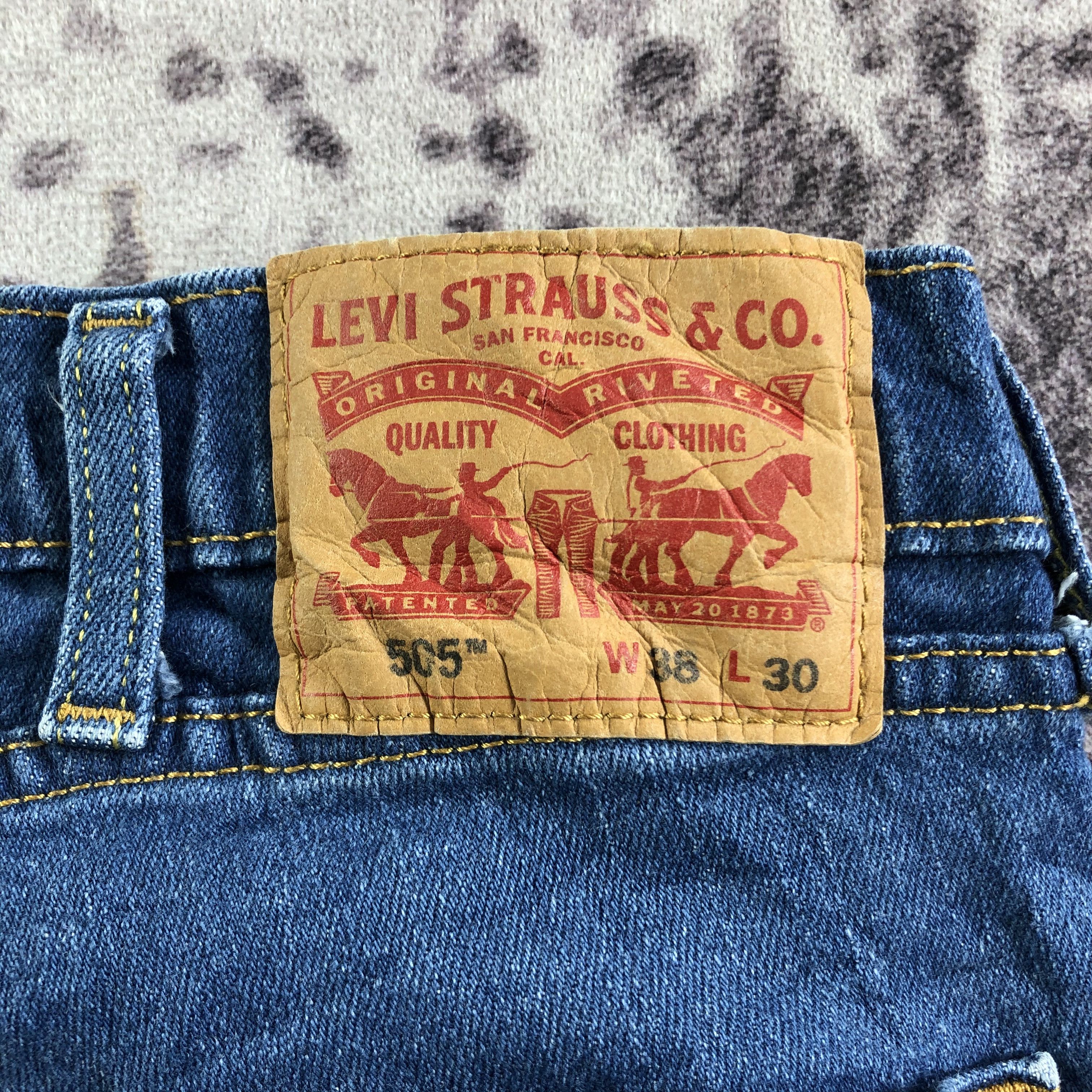 Levi's × Vintage Vintage Blue Wash Levis 505 Jeans-JM3406 Size US 38 / EU 54 - 5 Thumbnail