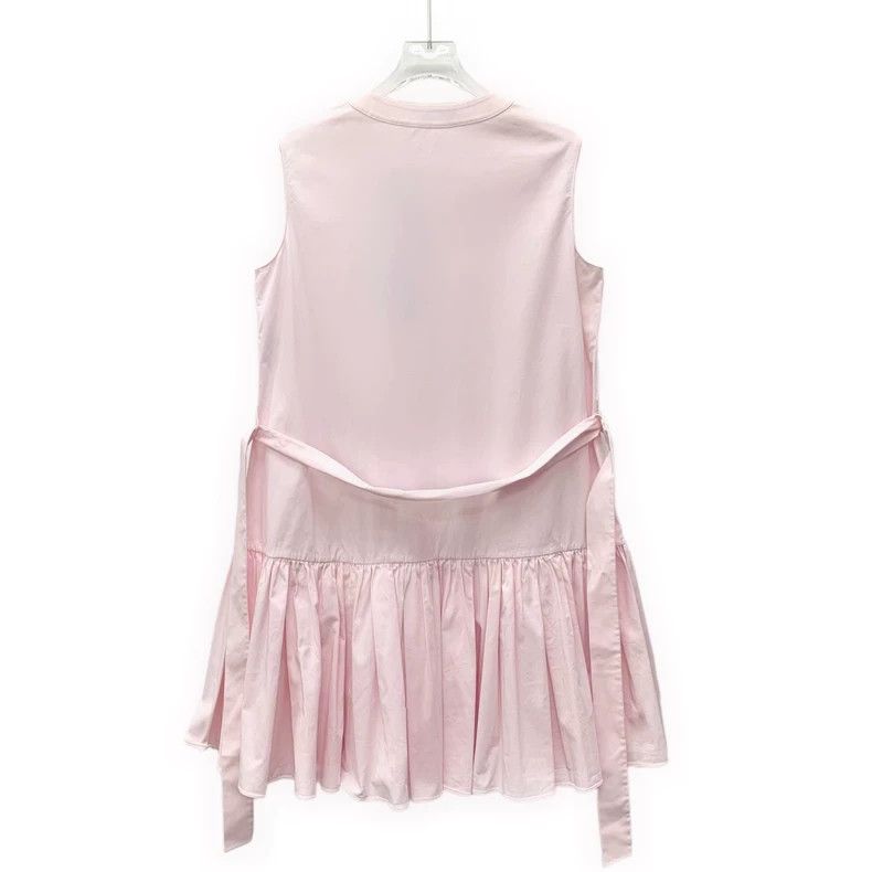 Dior Dior Light pink badge sequin embroidery cotton round neck Size XS / US 0-2 / IT 36-38 - 2 Thumbnail