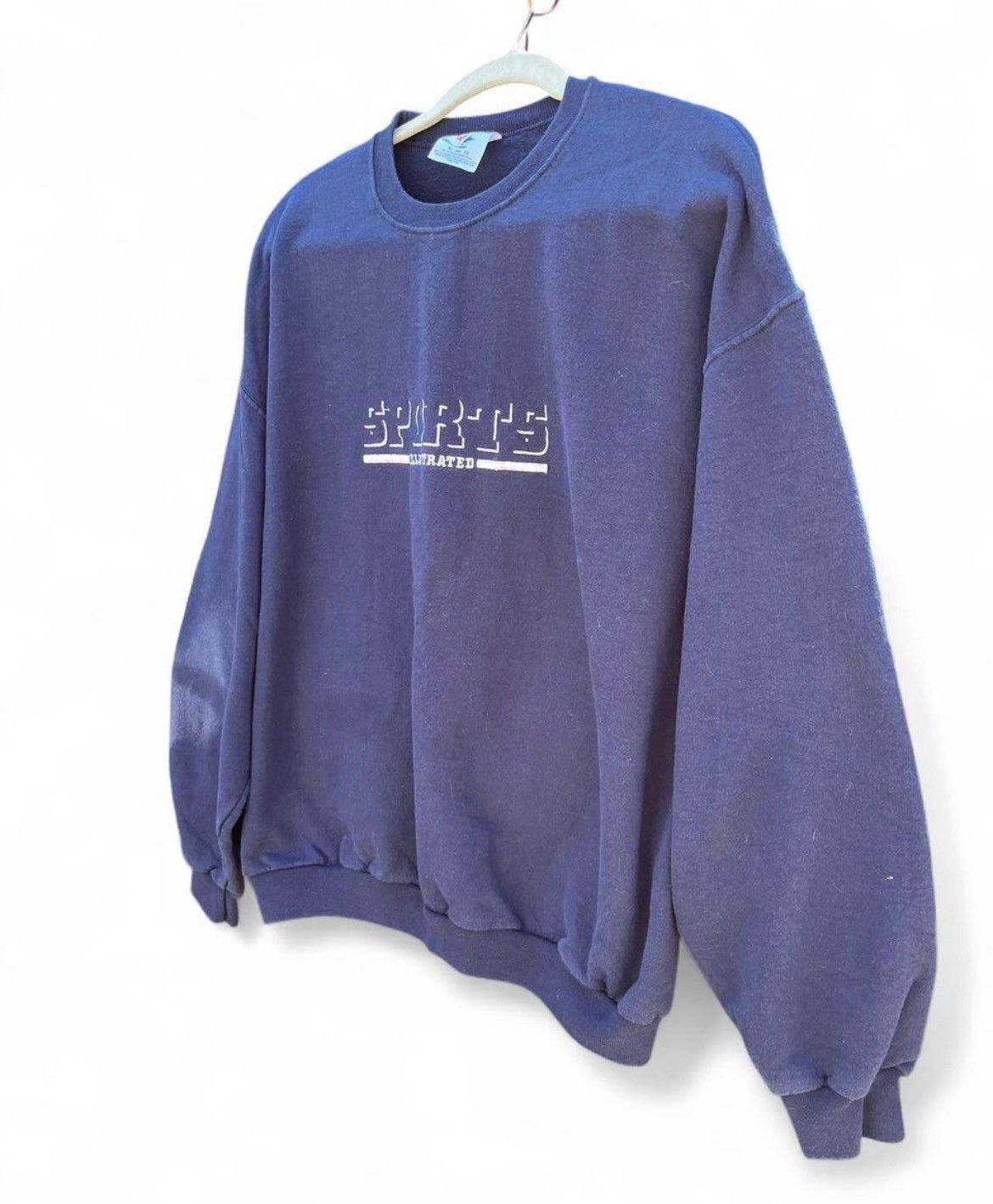 Jerzees Vintage Sports Illustrated Sweatshirt Navy Jerzees xl Size US XL / EU 56 / 4 - 3 Thumbnail