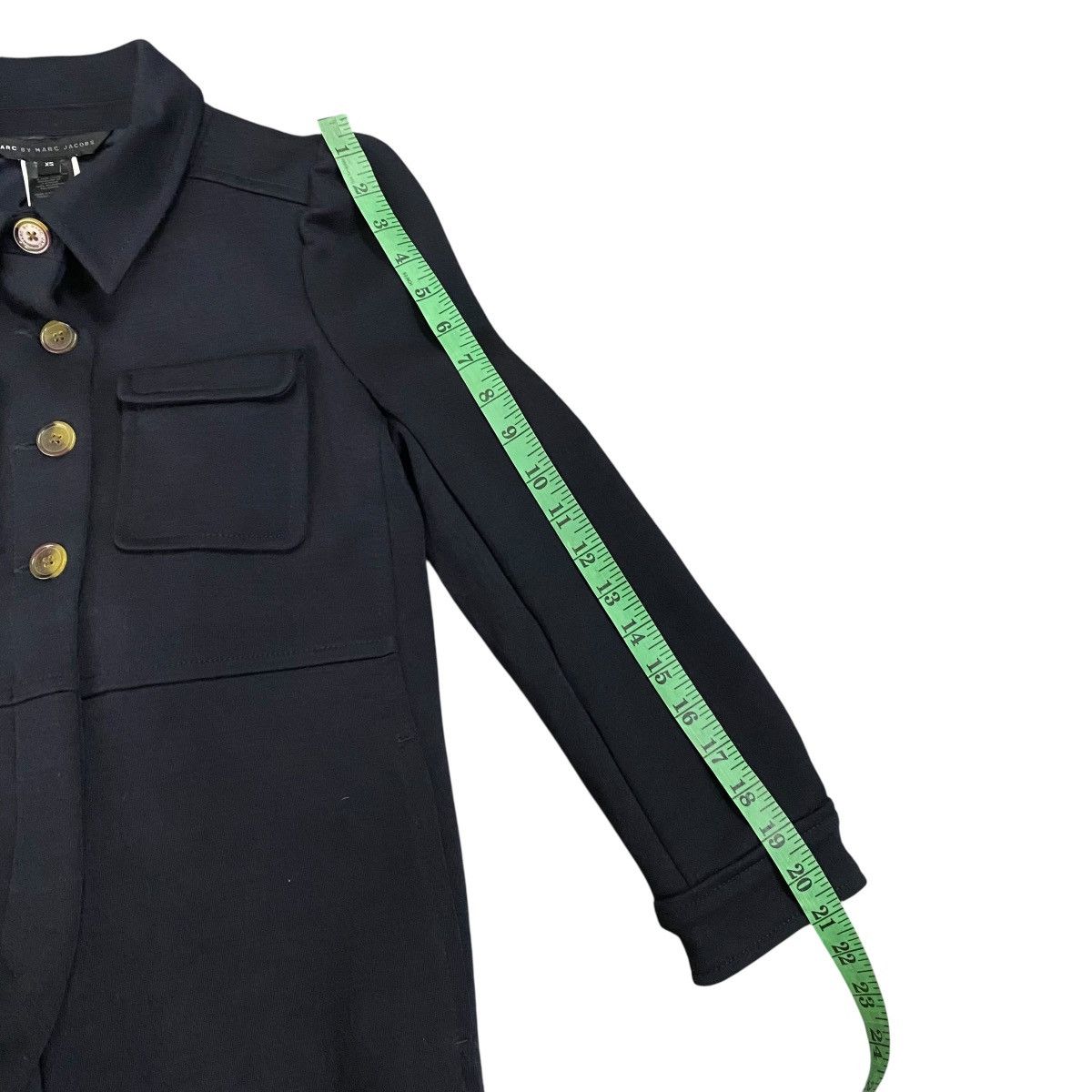 Marc by Marc Jacobs Marc By Marc Jacobs Button Jacket XS Size NavyBlue Colour Size XS / US 0-2 / IT 36-38 - 13 Thumbnail
