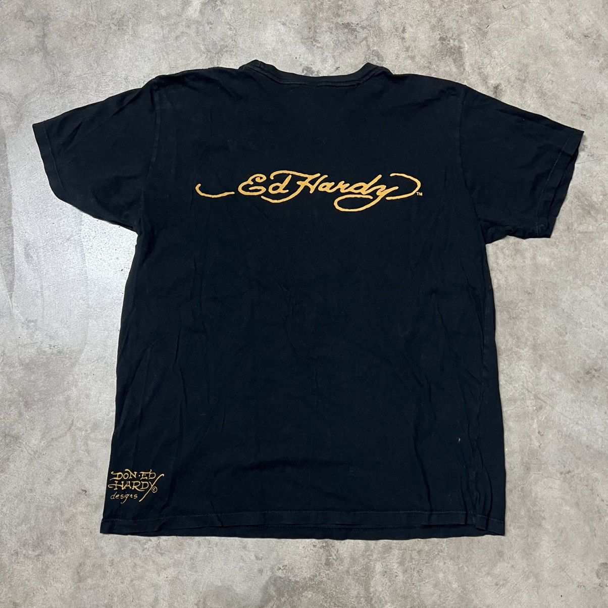 Affliction × Ed Hardy × Southpole Vintage 2000’s Y2K Ed Hardy “Mi Vida Loca” Graphic T-Shirt Size US L / EU 52-54 / 3 - 5 Thumbnail