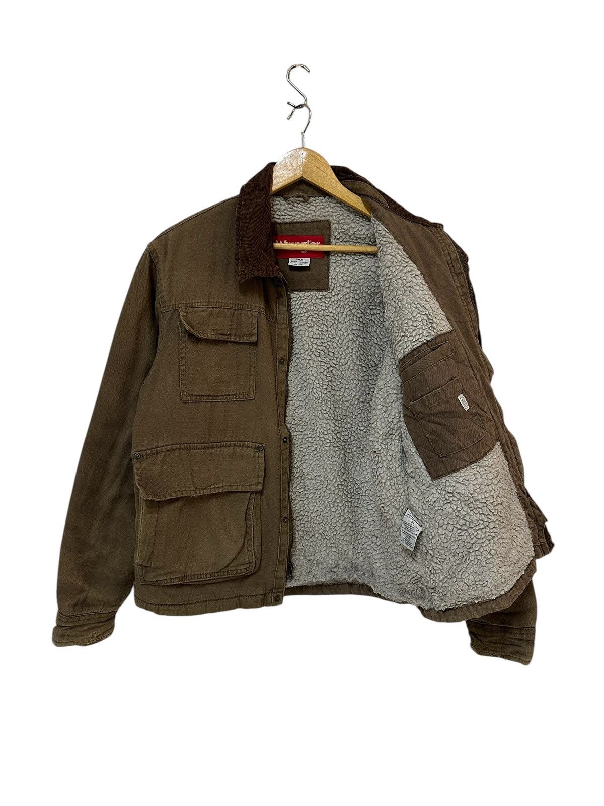 Vintage × Wrangler Vintage Wrangler detroit style winter jacket Size US S / EU 44-46 / 1 - 2 Thumbnail
