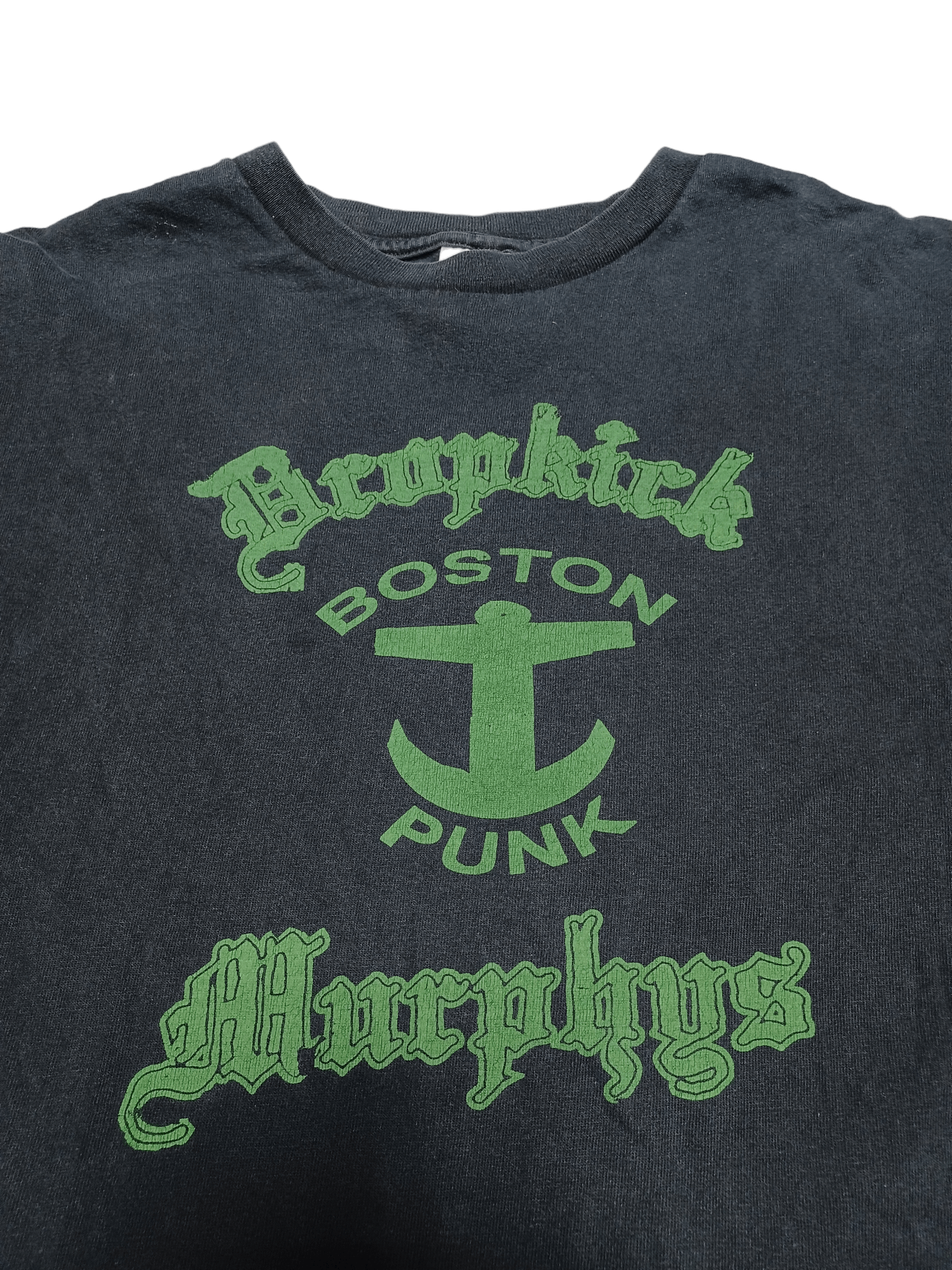 Fruit Of The Loom DROPKICK MURPHYS VINTAGE FOTL 2008 TOUR ENGLAND BOSTON TEE Size US L / EU 52-54 / 3 - 3 Thumbnail