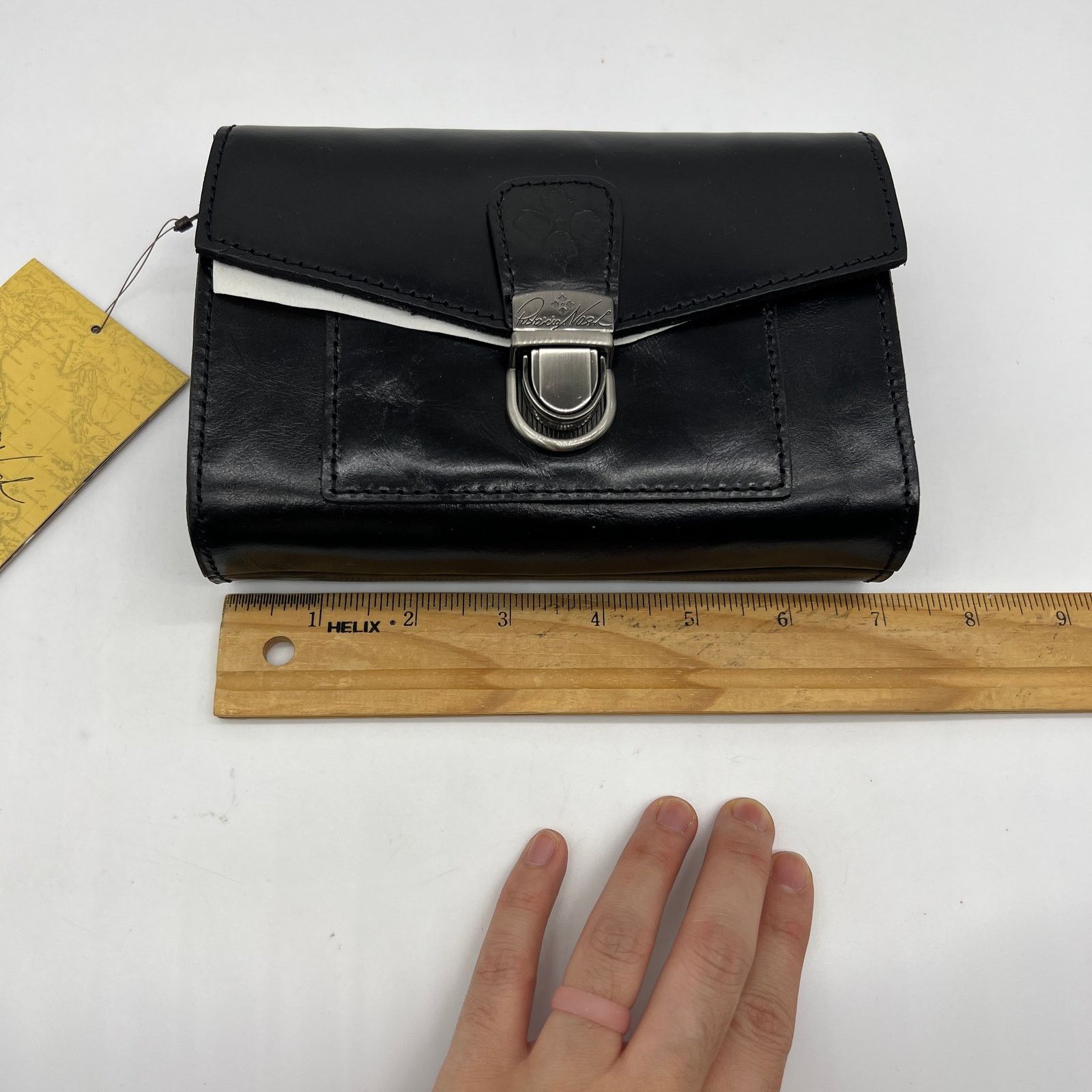 Patricia Nash Patricia Nash Leather Bishop Belt Bag with Chain Str Size ONE SIZE - 6 Thumbnail