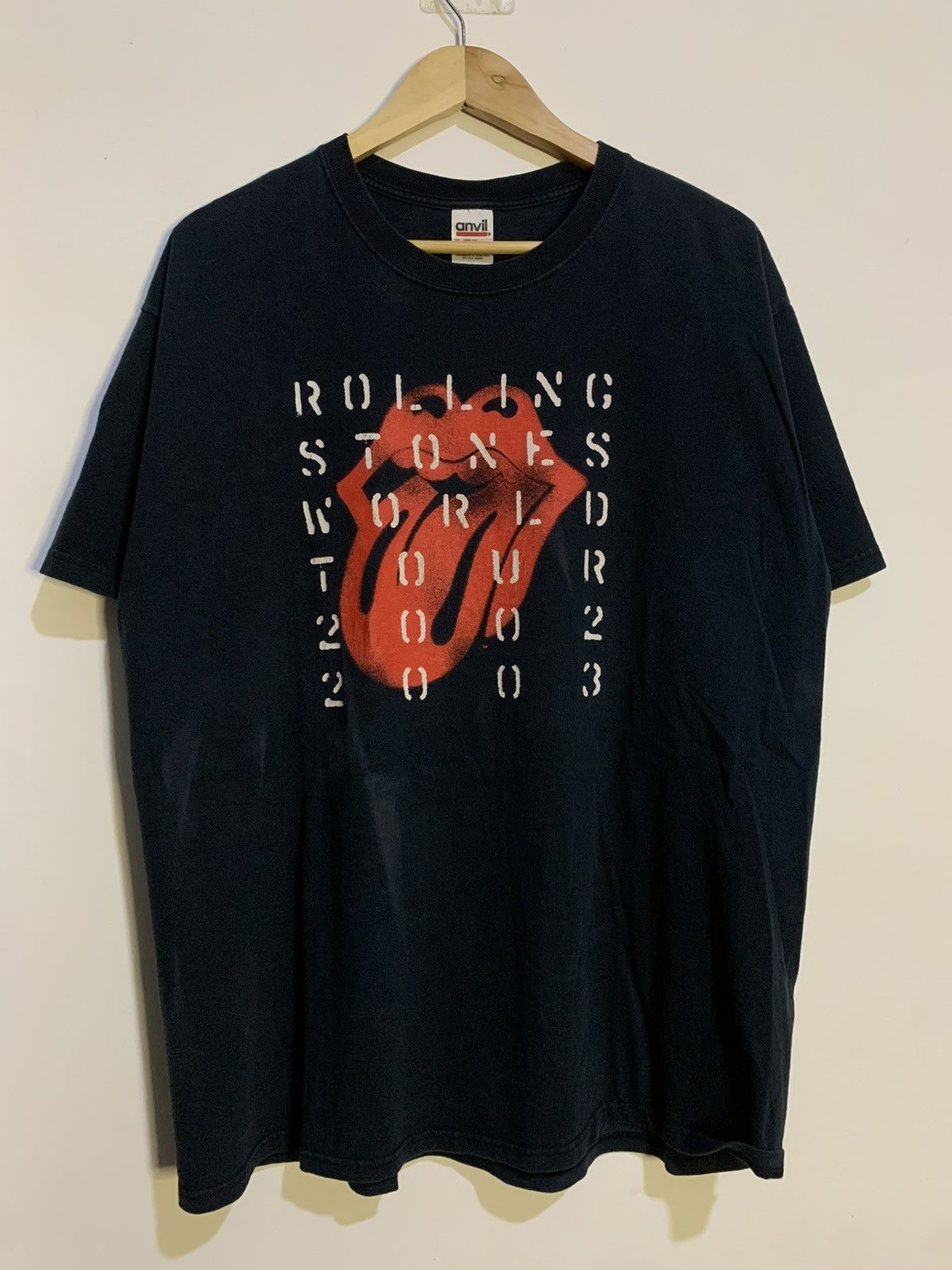 Anvil × The Rolling Stones Rolling Stone Vintage Size US L / EU 52-54 / 3 - 1 Thumbnail